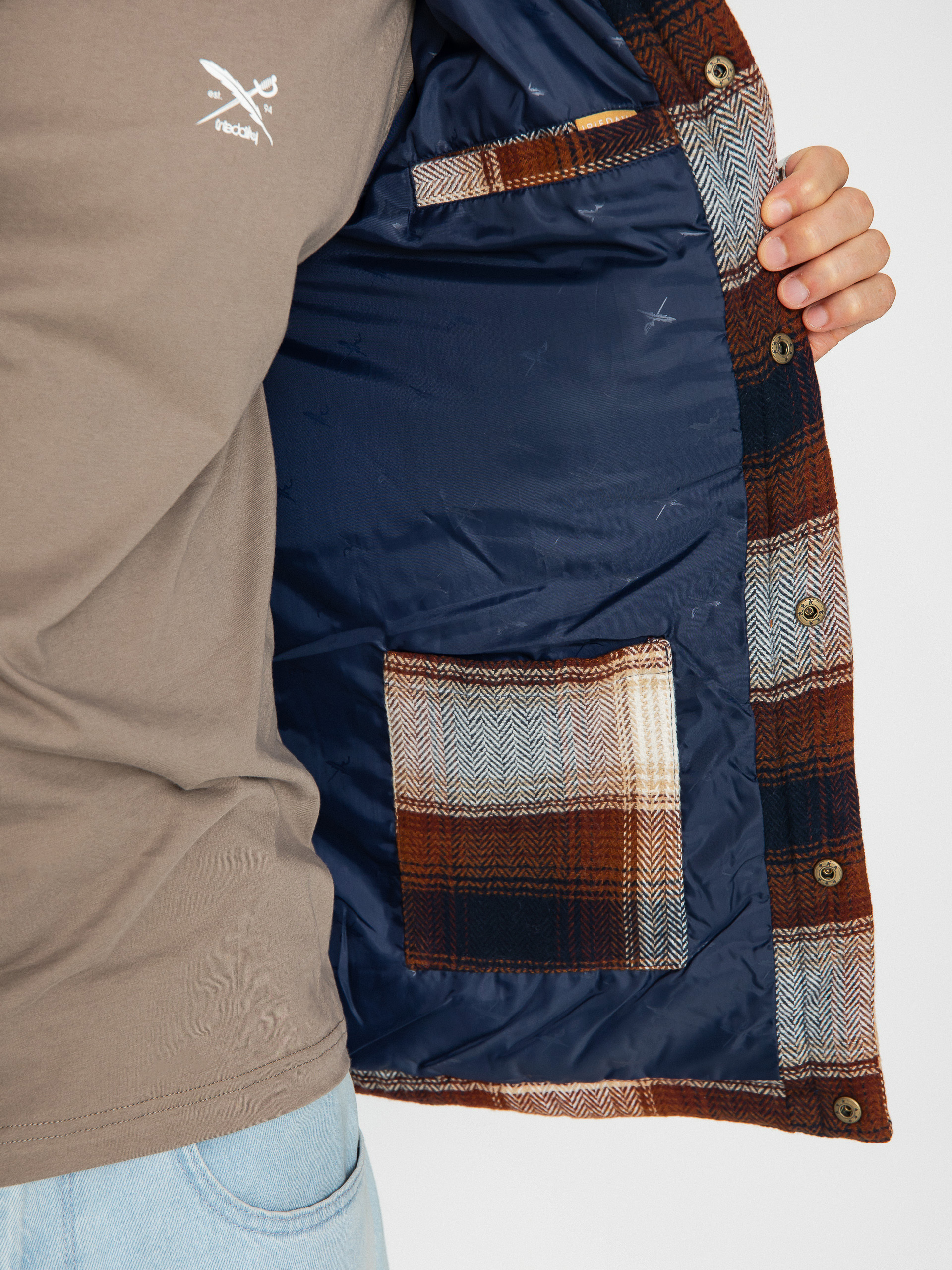 Iriedaily Young Fella Dzseki (navy brown)