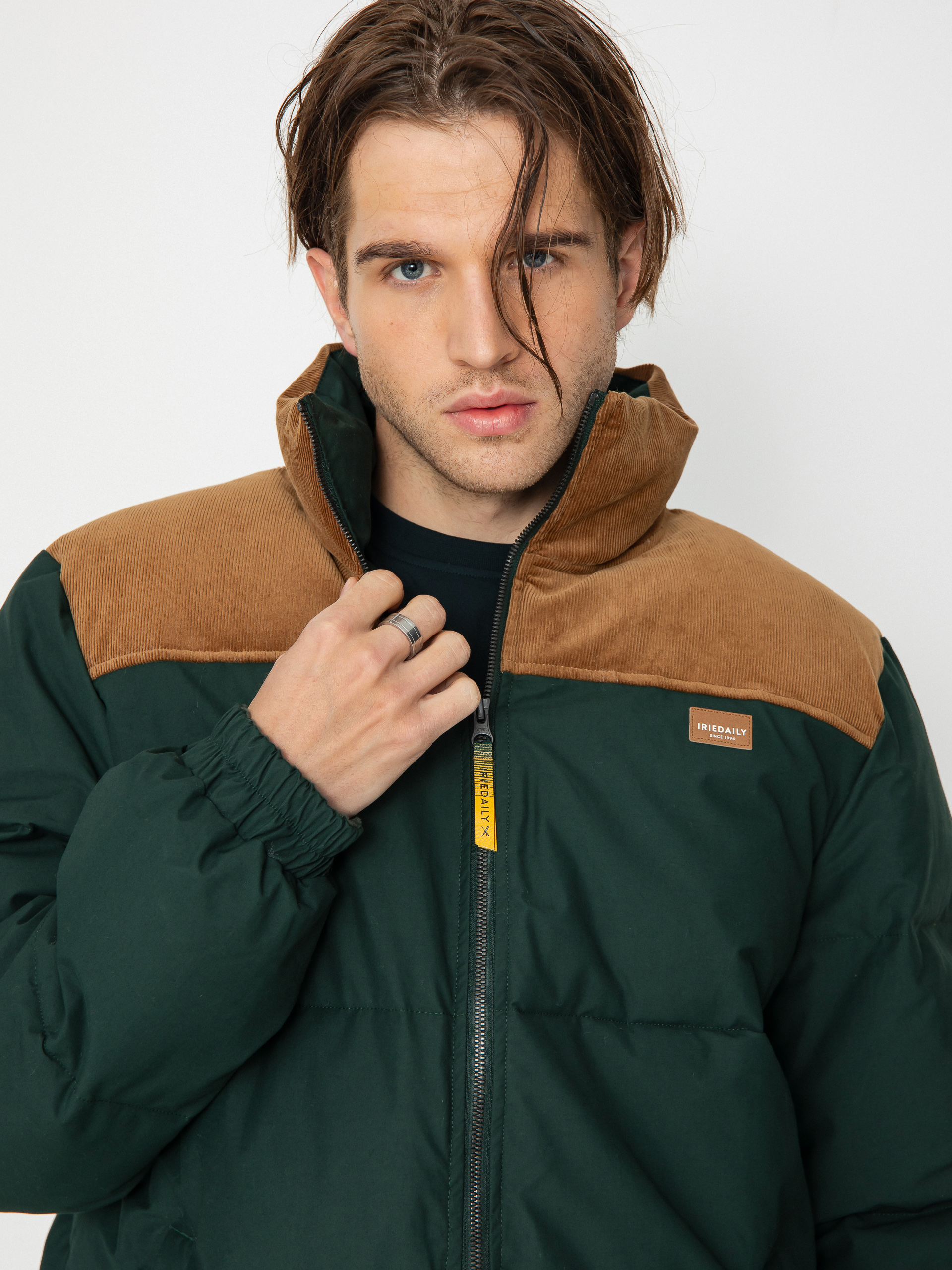 Iriedaily Geocatch Puffer Dzseki (night forest)