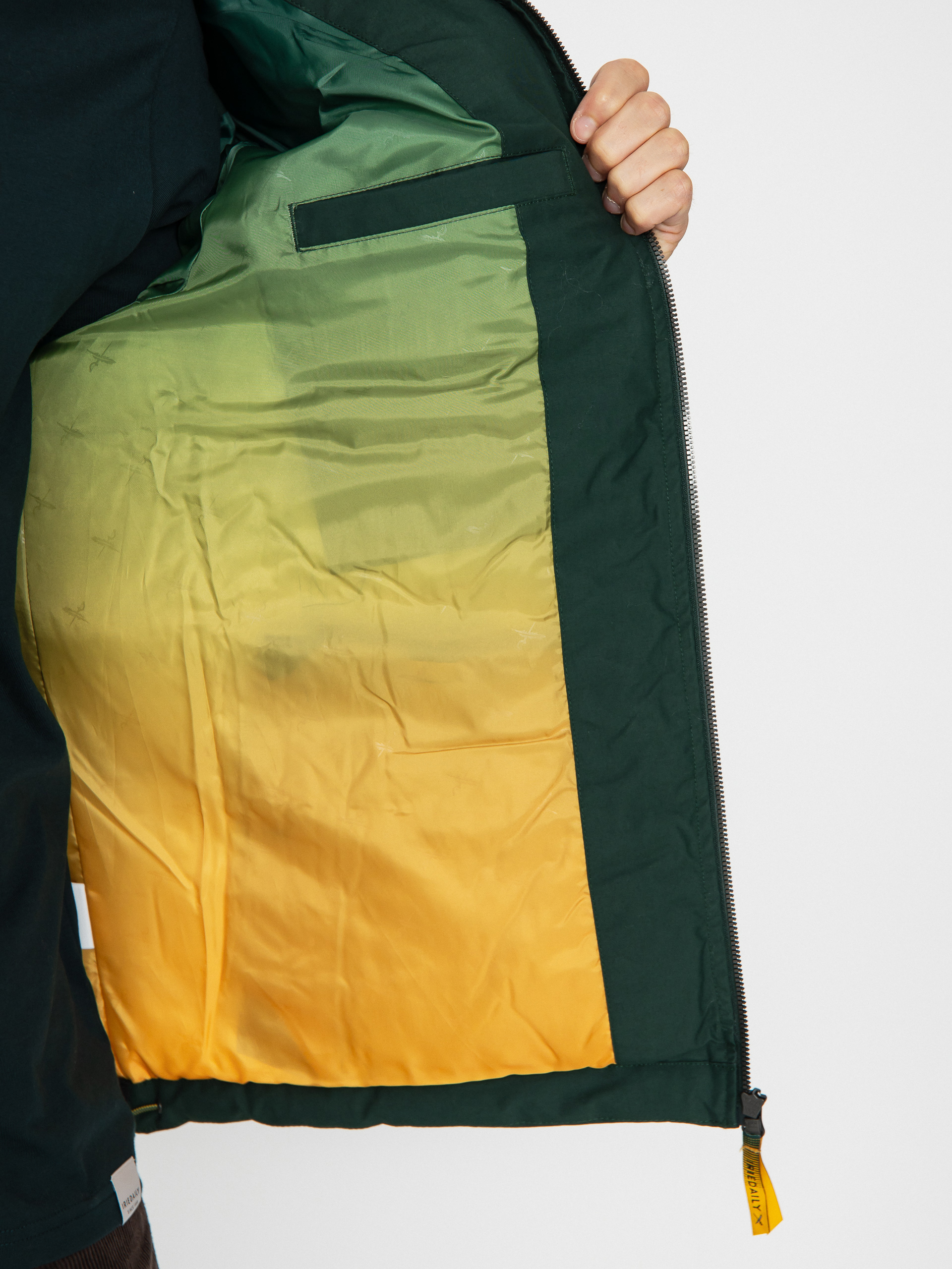 Iriedaily Geocatch Puffer Dzseki (night forest)