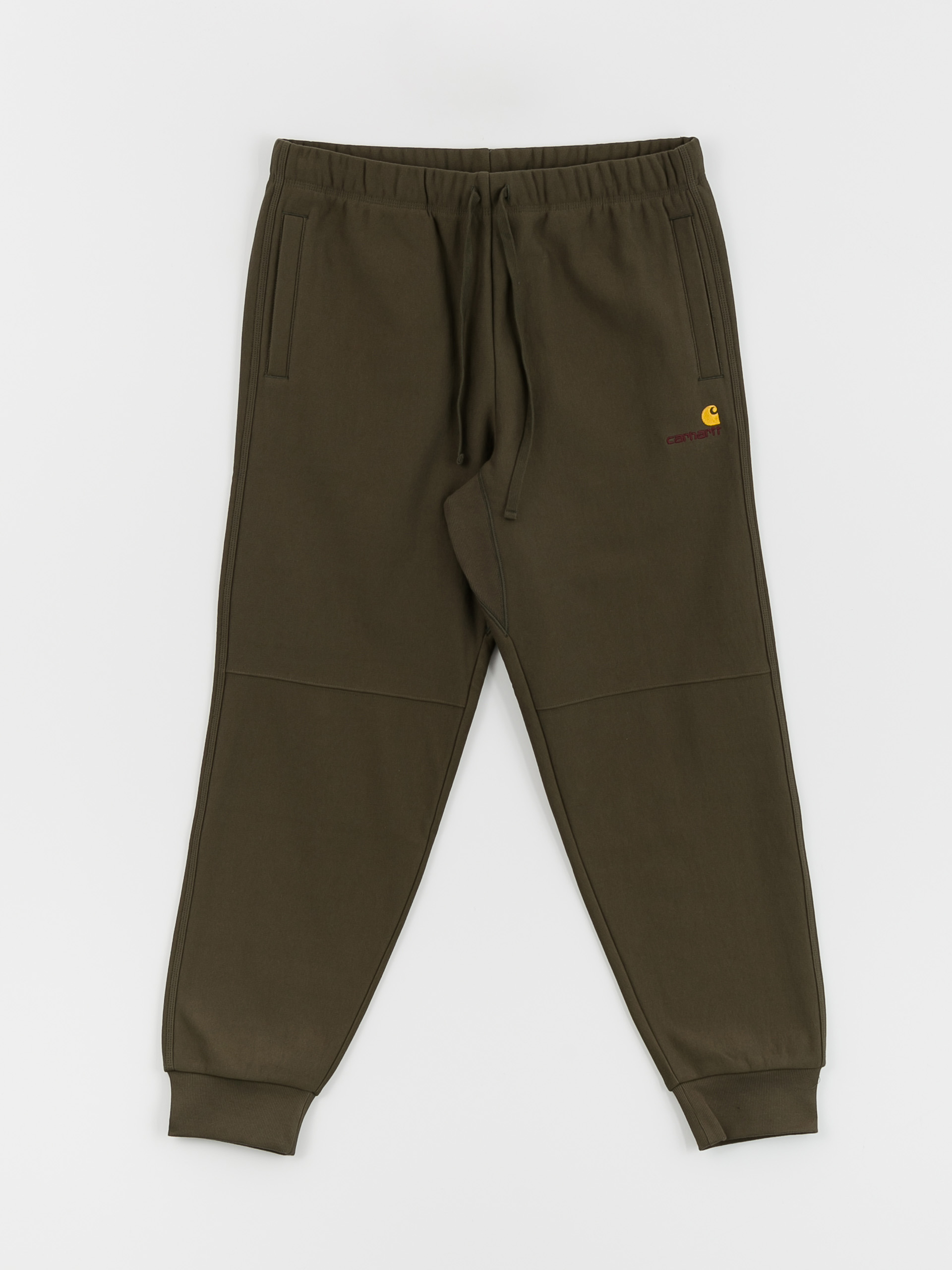 Carhartt WIP American Script Jogging Kisnadrág (plant)