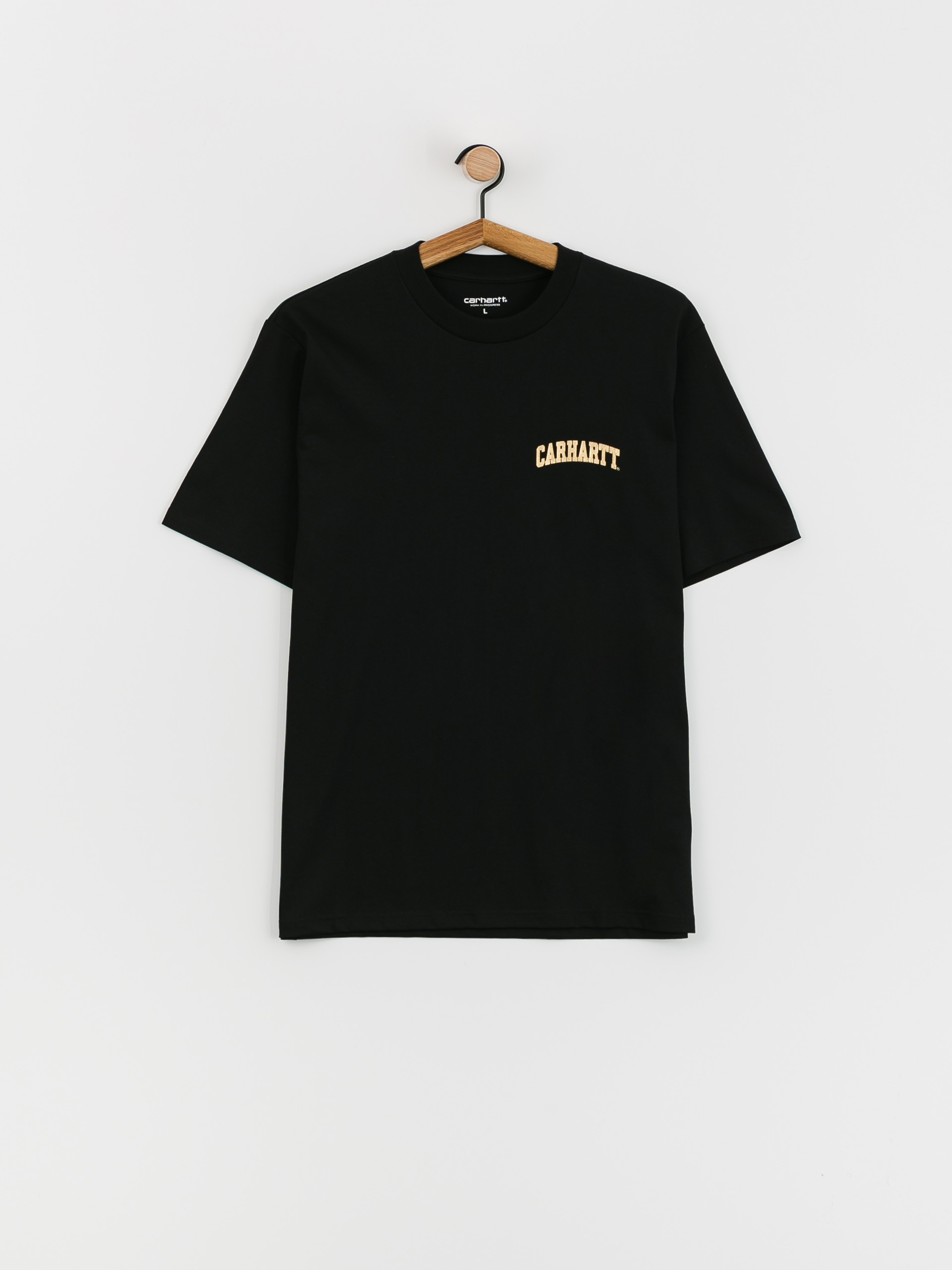 Carhartt WIP University Script Póló (black/gold)