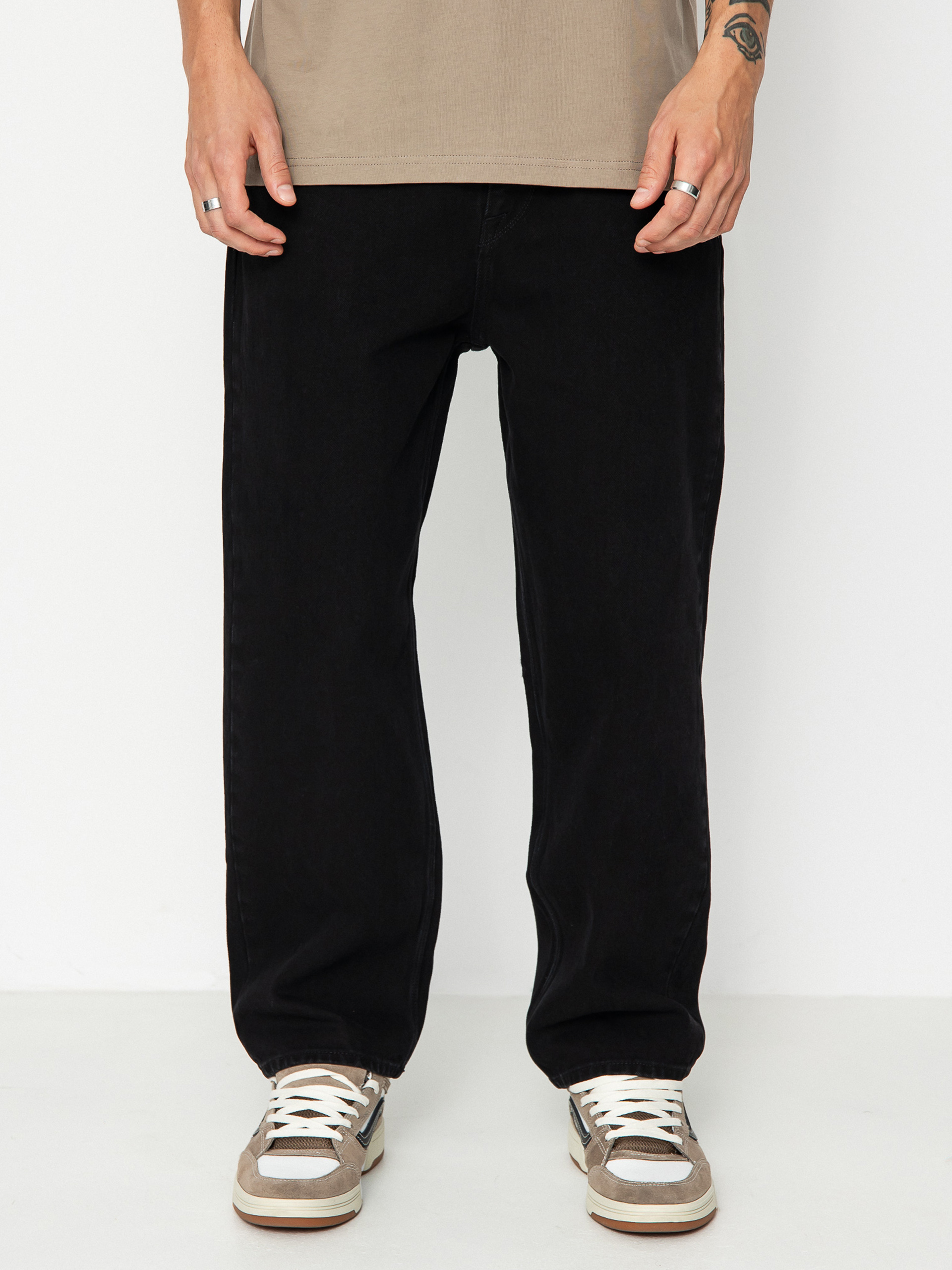 Volcom Billow Tapered Denim Kisnadrág (black)