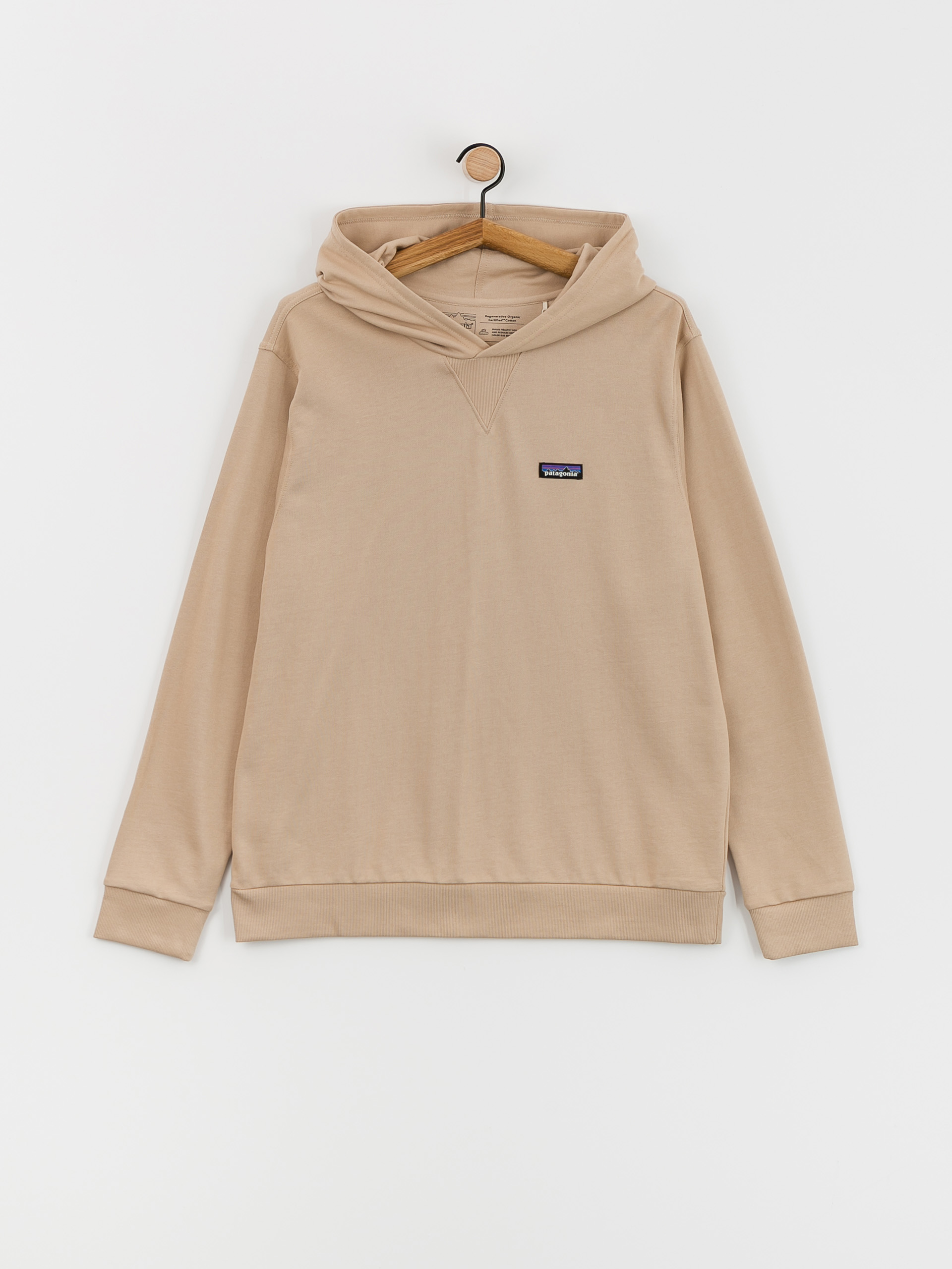 Patagonia Regenerative Organic Certified Cotton HD Kapucnis pulóver (oar tan)