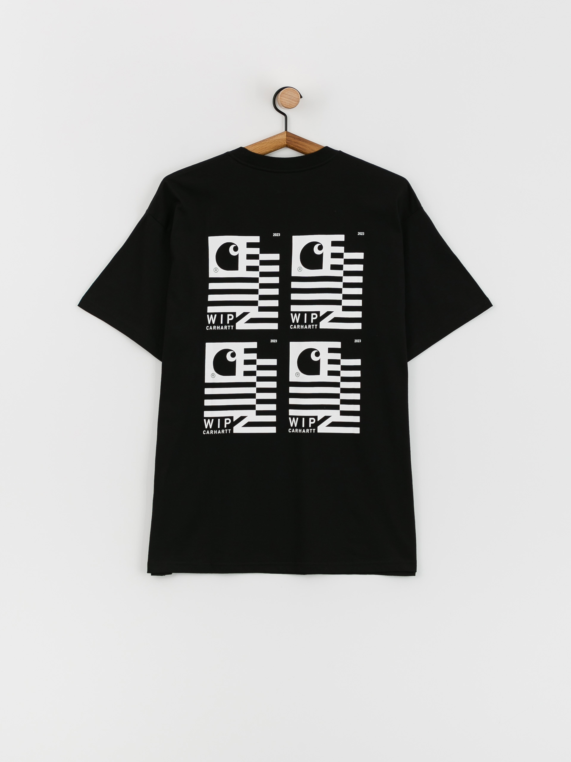 Carhartt WIP Stamp State Ujjatlan felső (black/white)