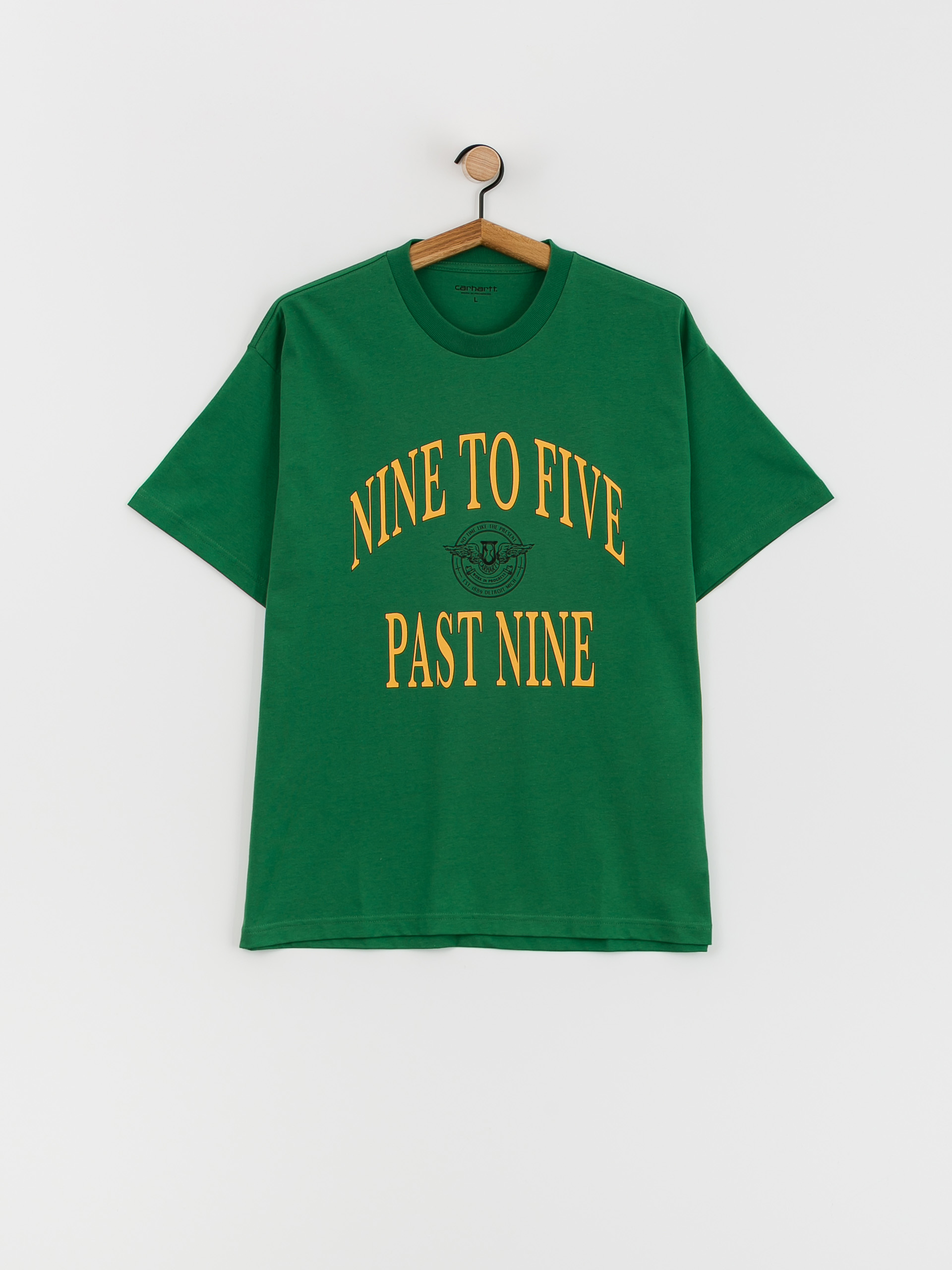 Carhartt WIP Nine To Five Past Nine Ujjatlan felső (aspen green)