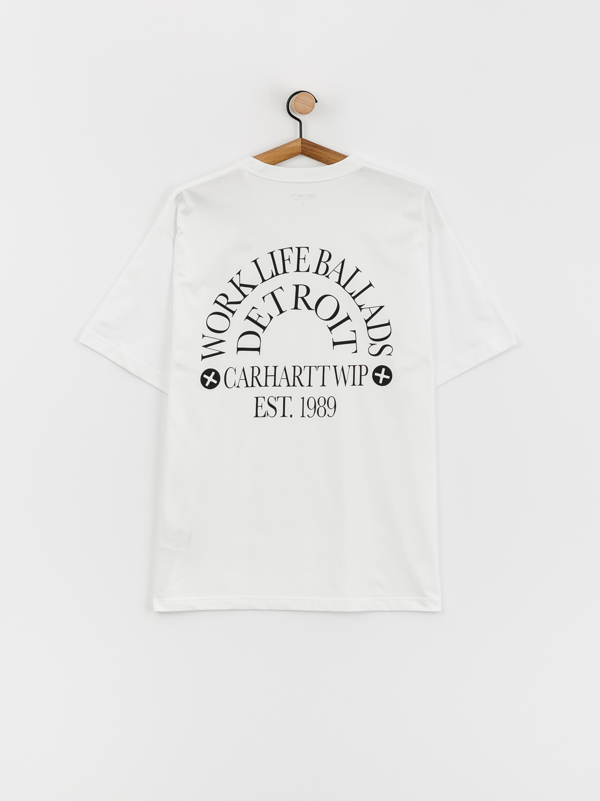 Carhartt WIP Work Varsity Ujjatlan felső (white/black)