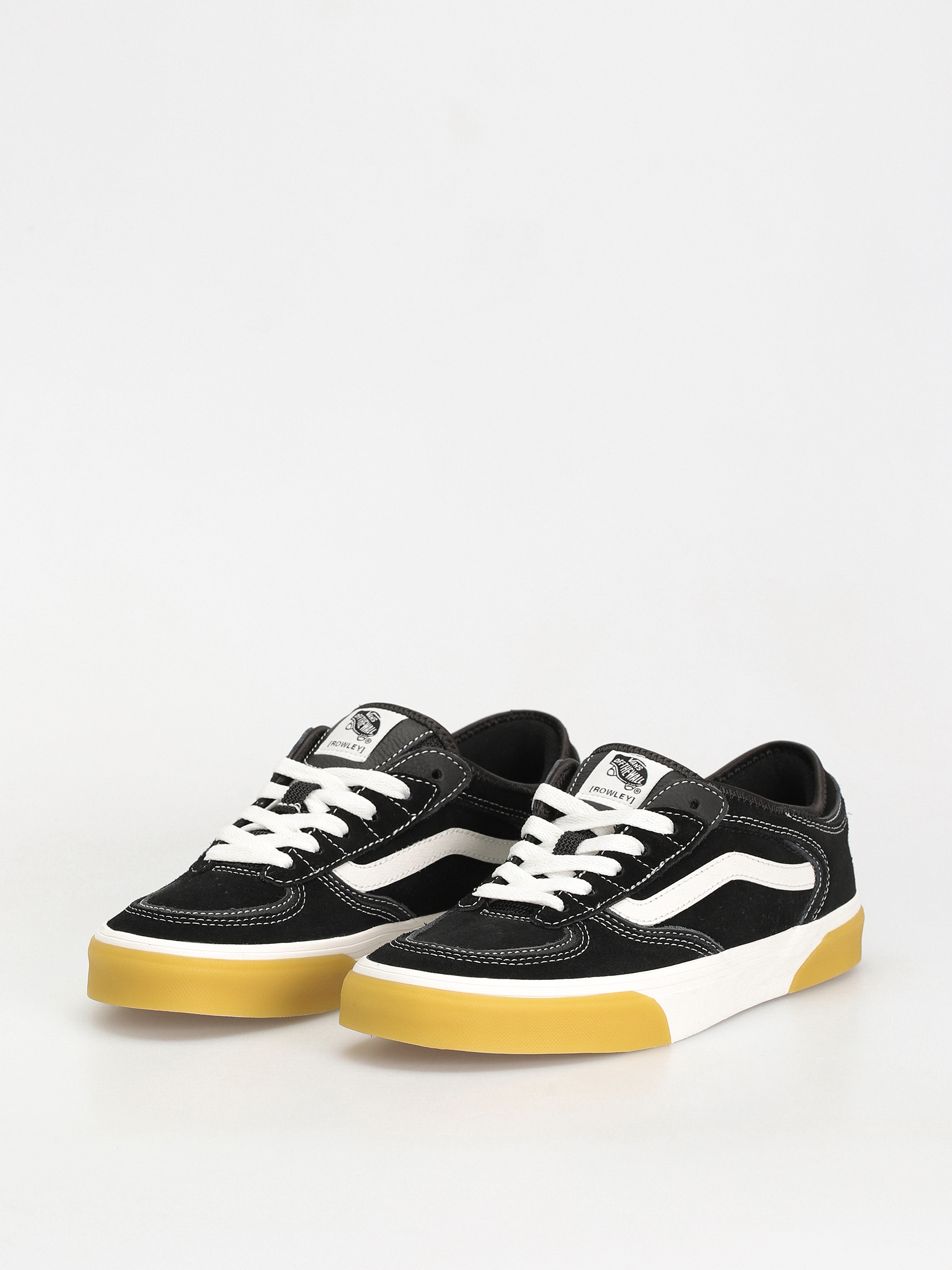 Vans Rowley Classic Cipők (black/white/gum)