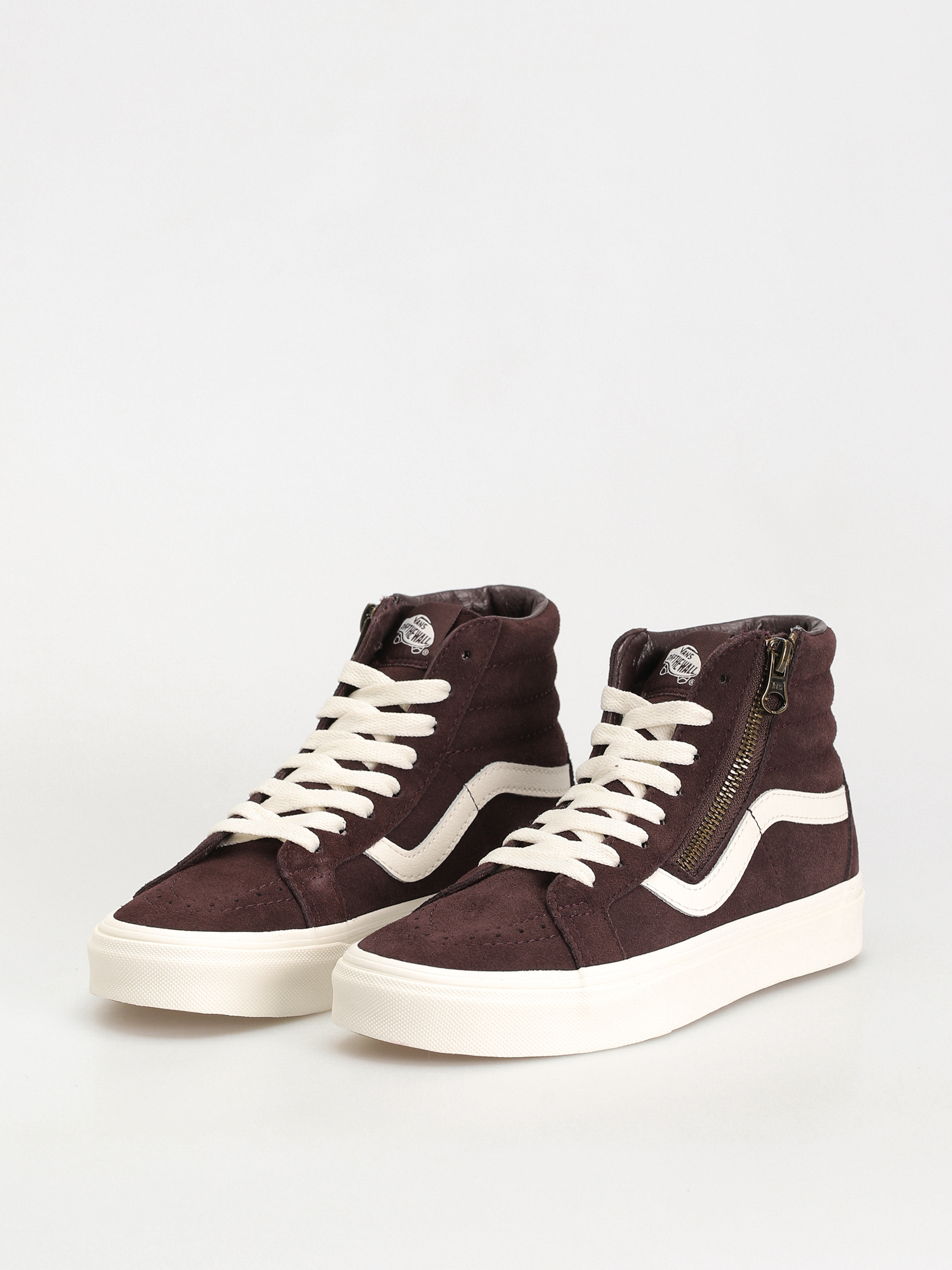 Vans Sk8 Hi Reissue Side Zip Cipők (cozy hug dark brown)