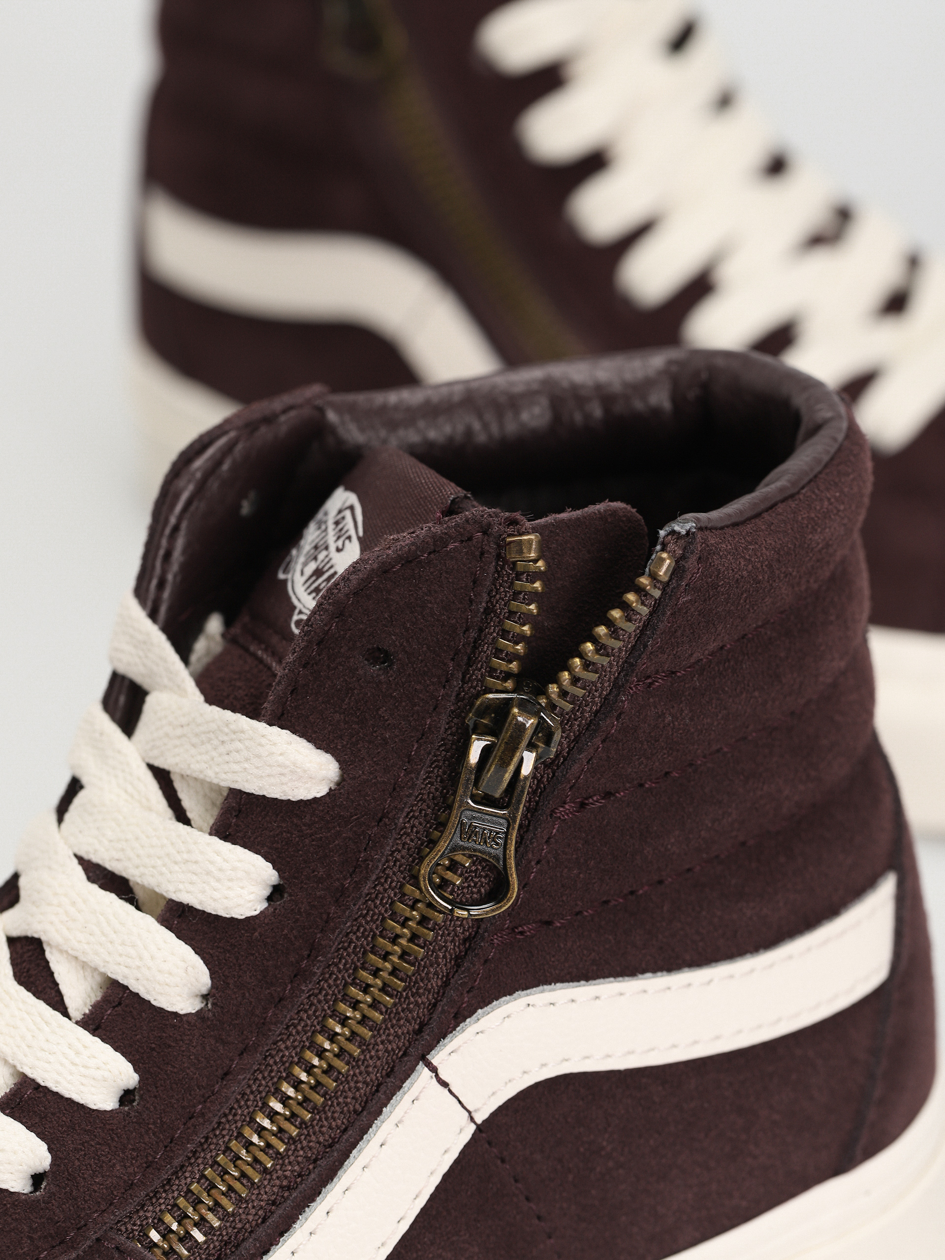Vans Sk8 Hi Reissue Side Zip Cipők (cozy hug dark brown)