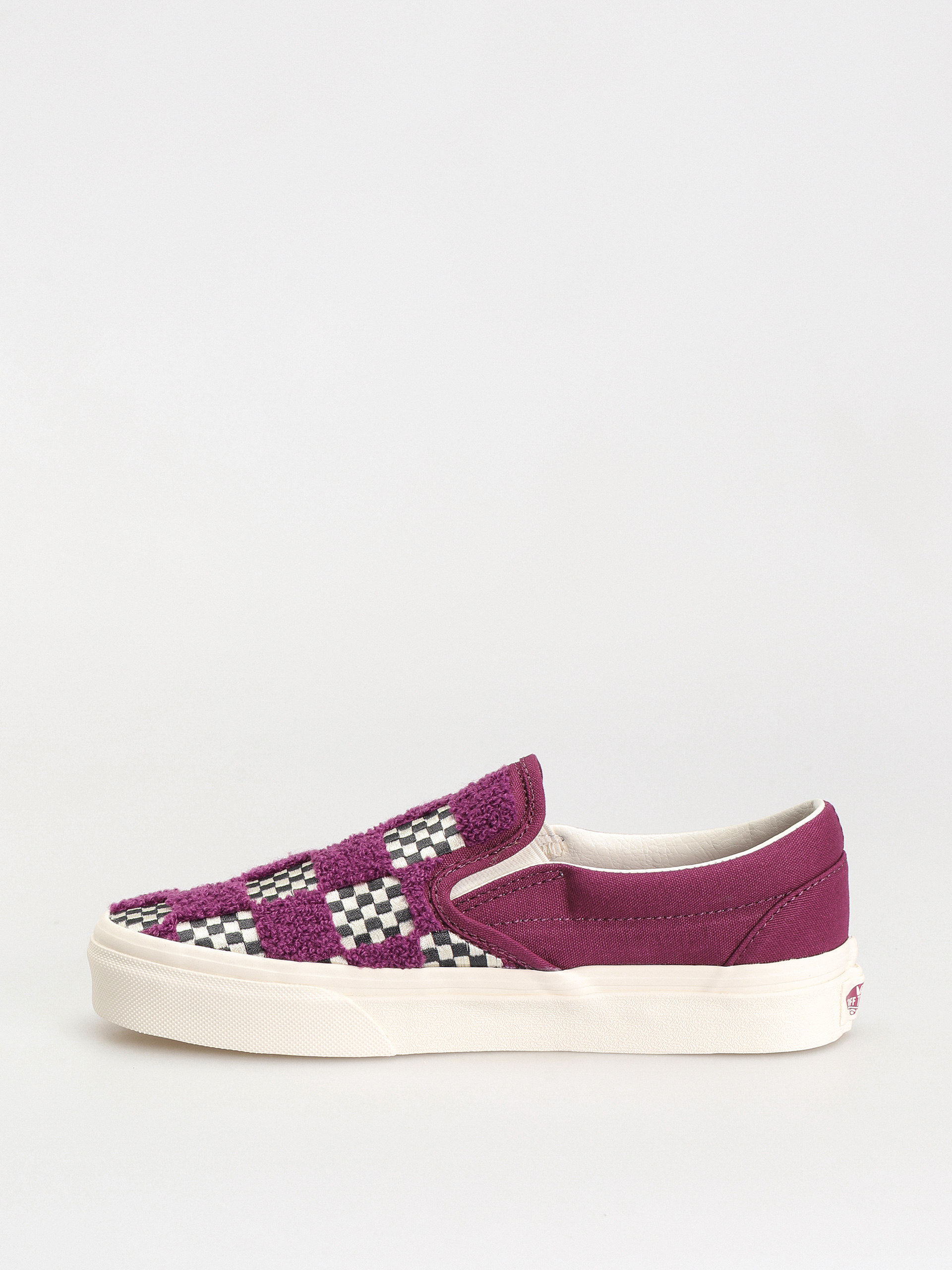 Vans Classic Slip On Cipők (tufted check dark purple)