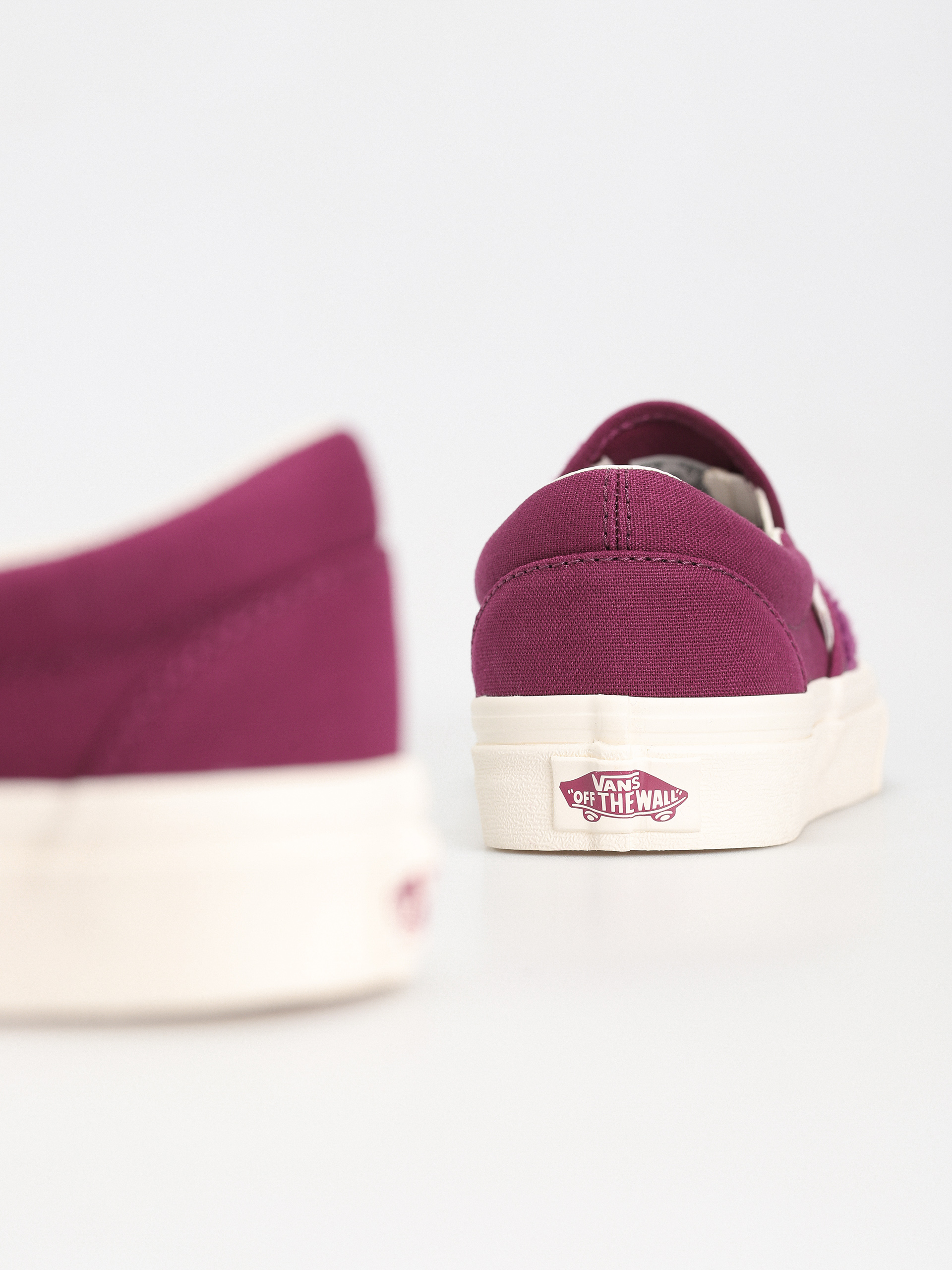 Vans Classic Slip On Cipők (tufted check dark purple)
