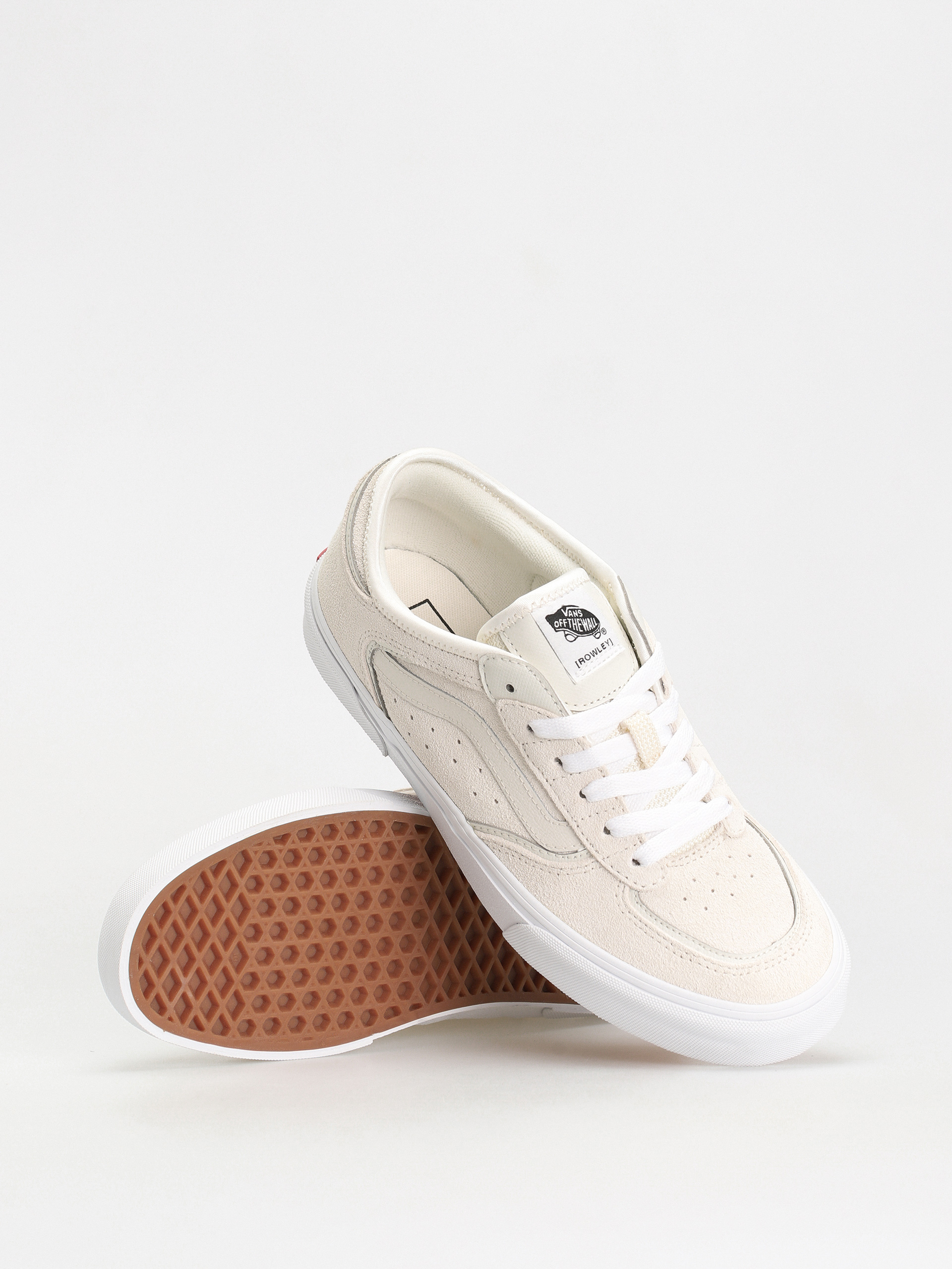 Vans Rowley Classic Cipők (true white/drizzle)