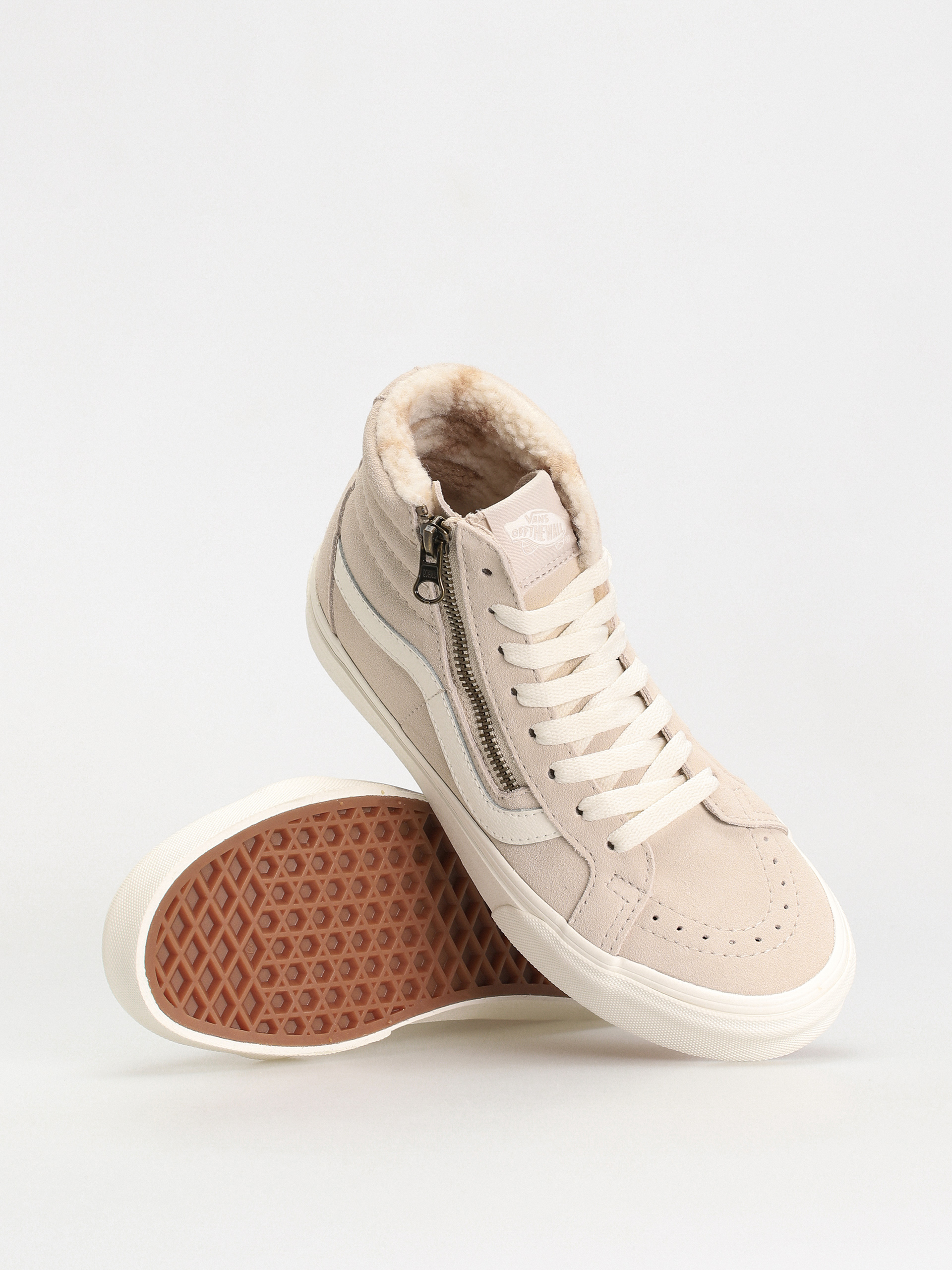 Vans Sk8 Hi Reissue Side Zip Cipők (cozy hug french oak)