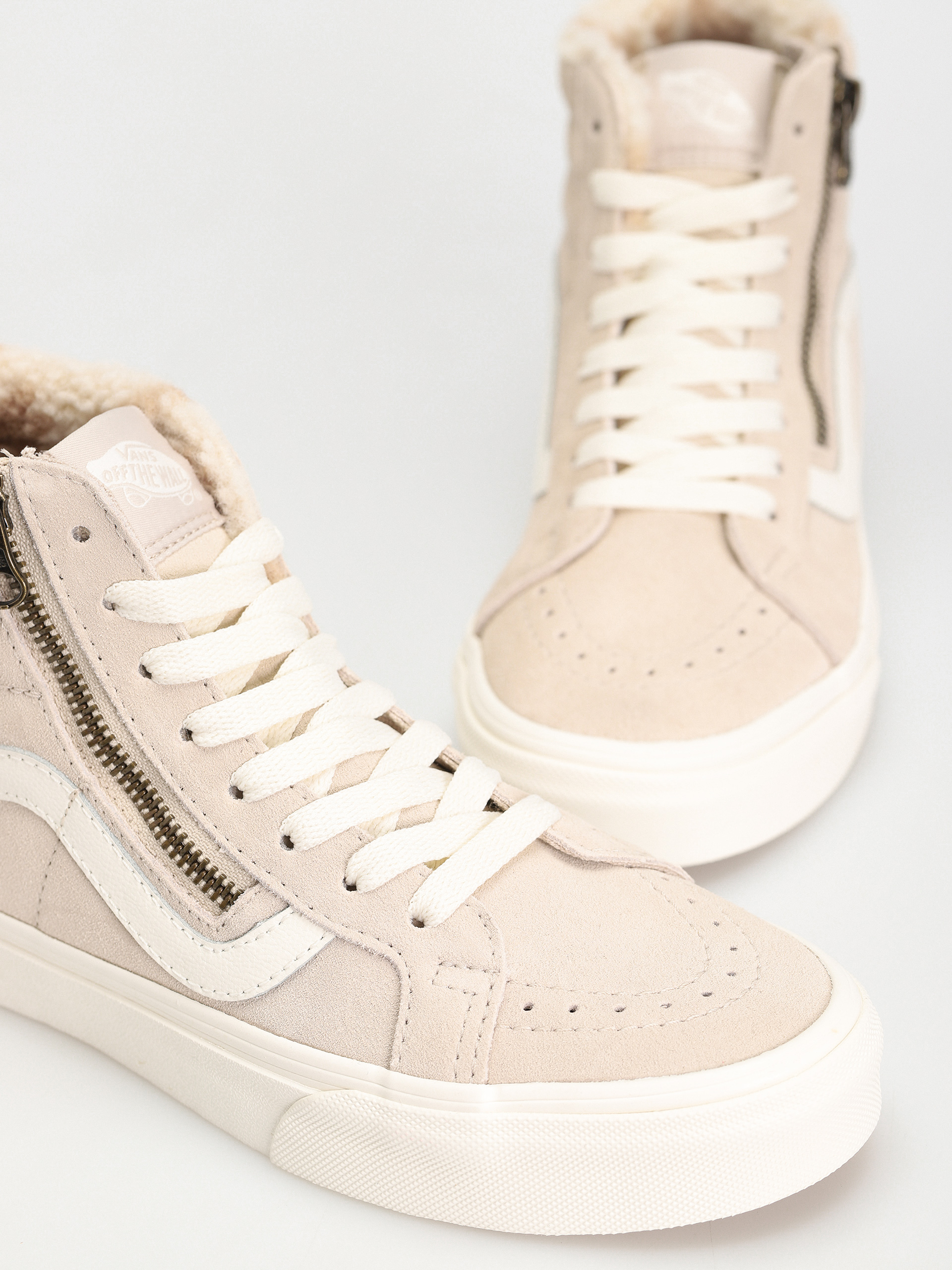 Vans Sk8 Hi Reissue Side Zip Cipők (cozy hug french oak)