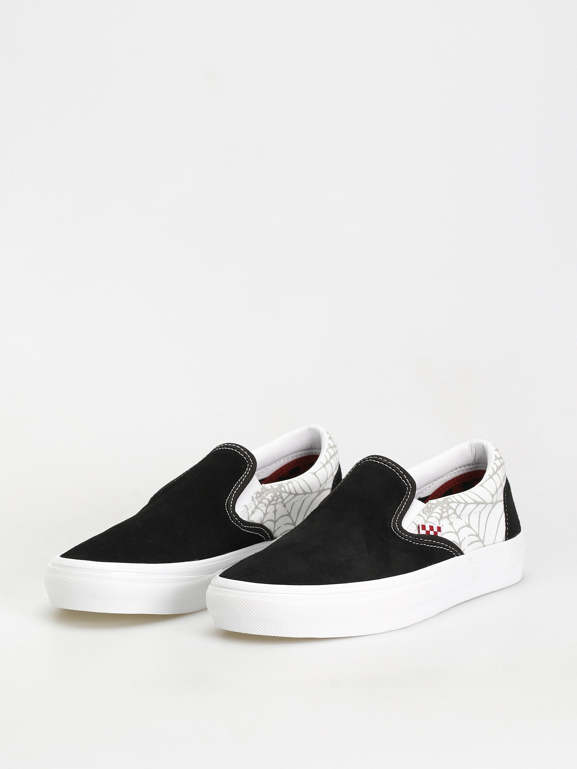 Vans Skate Slip On Cipők (black widow spider black/white/red)