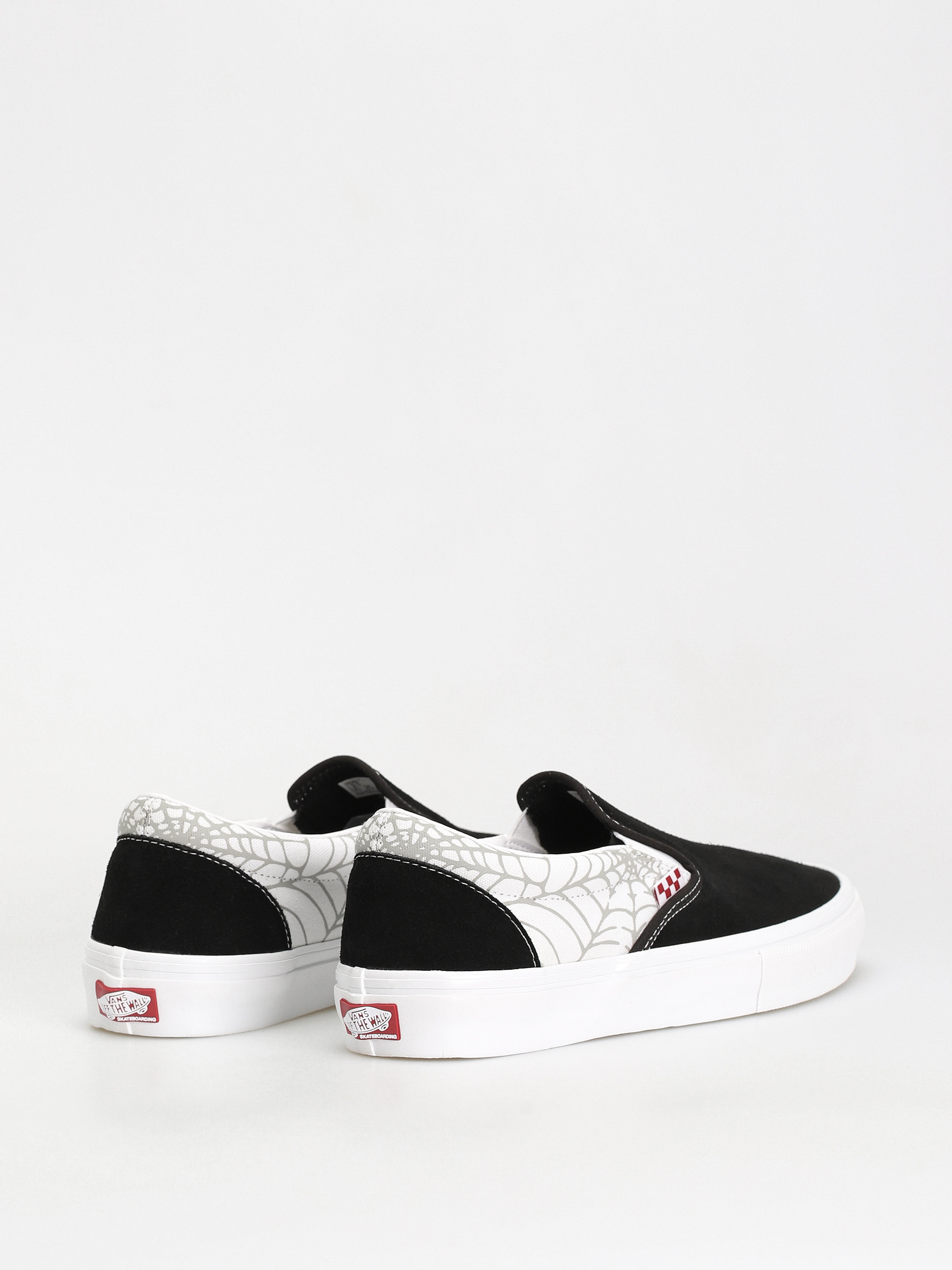 Vans Skate Slip On Cipők (black widow spider black/white/red)