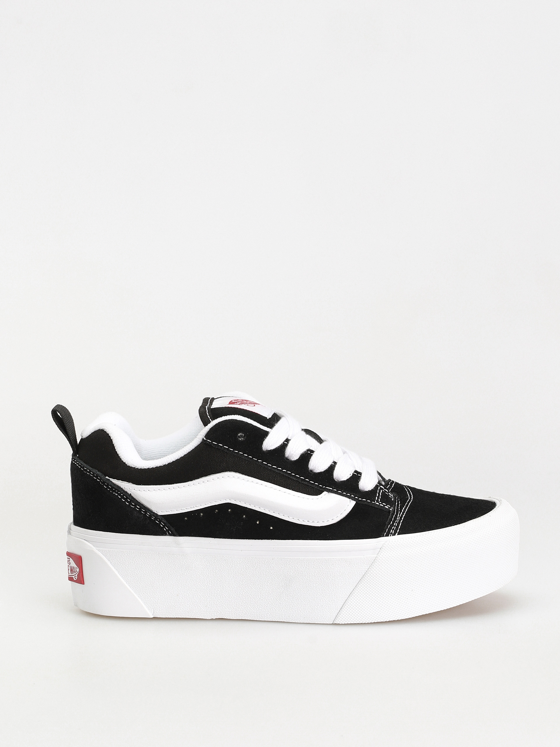 Vans Knu Stack Cipők (black/true white)