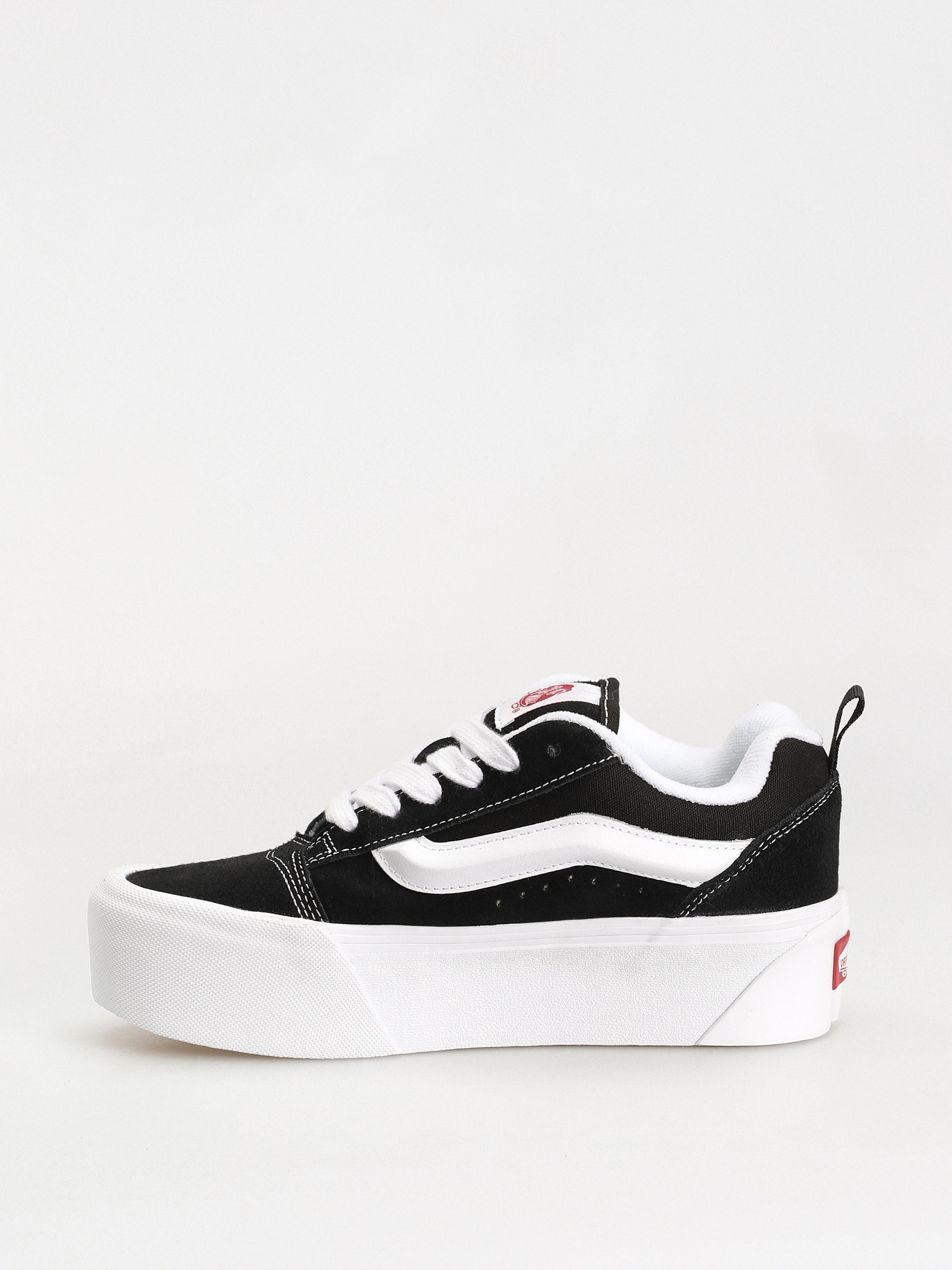 Vans Knu Stack Cipők (black/true white)