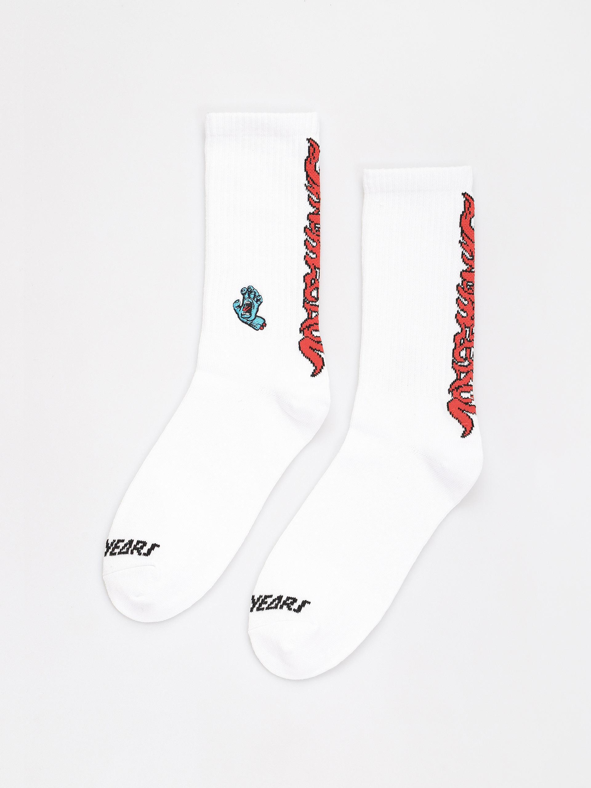 Santa Cruz Screaming 50 Zokni (white)