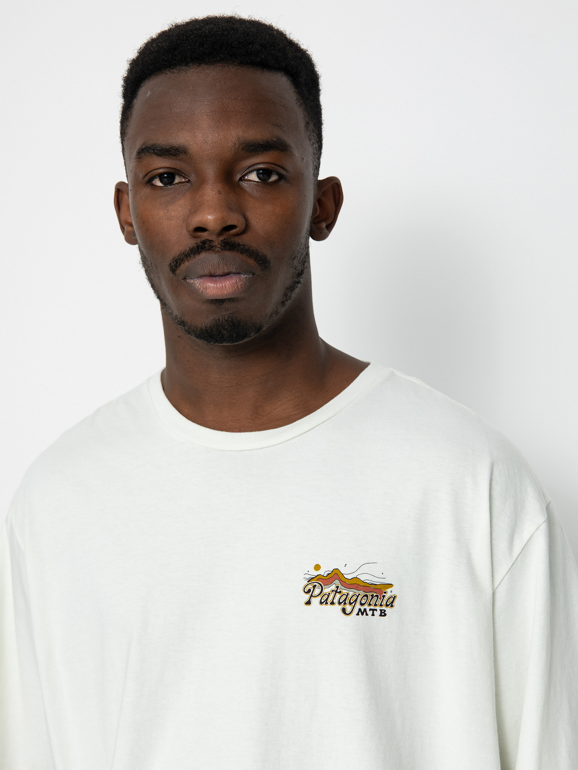 Patagonia Protect Pedal Organic Póló (birch white)
