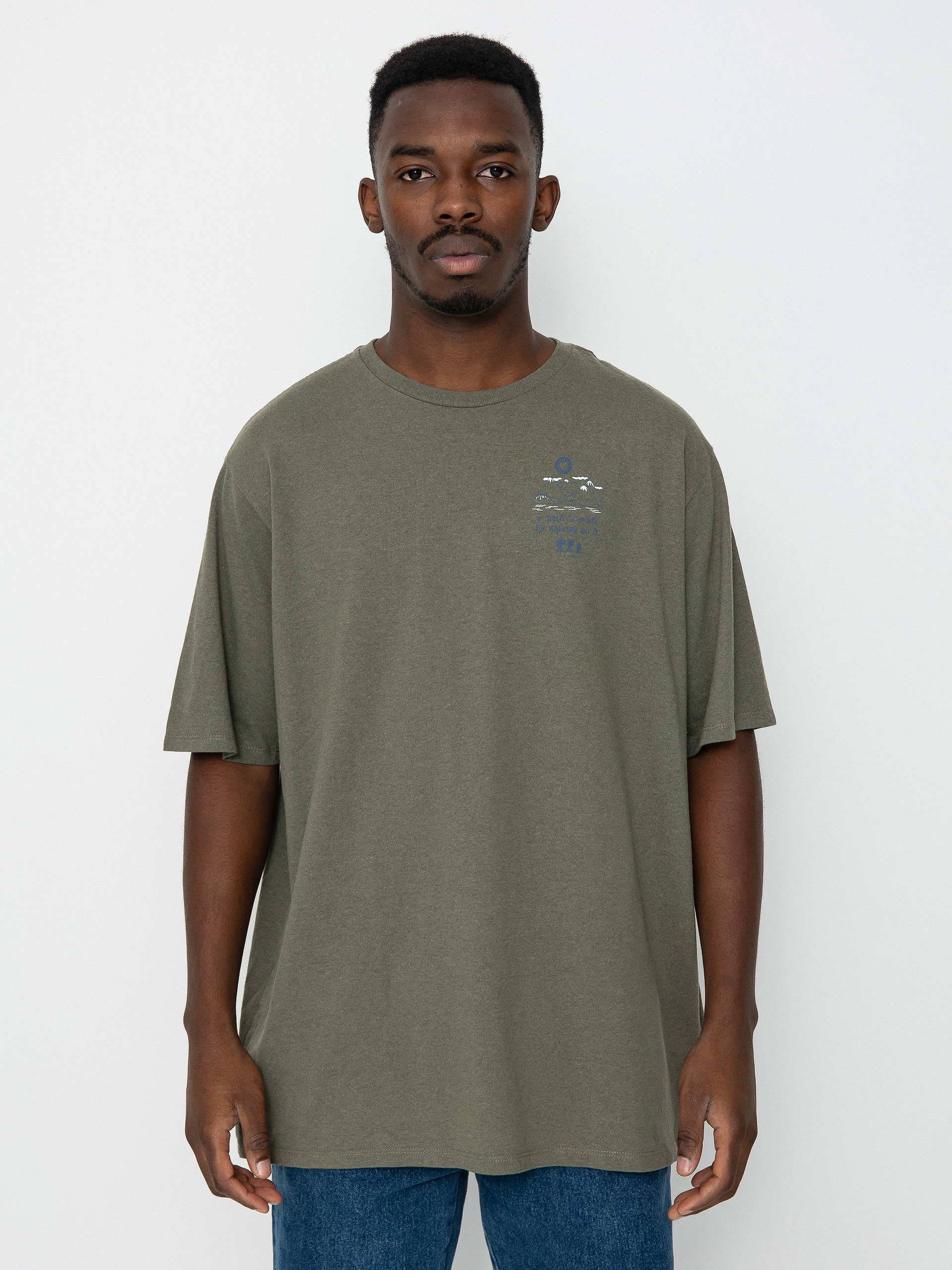 Patagonia 50 Year Responsibili Póló (the long view/sleet green)