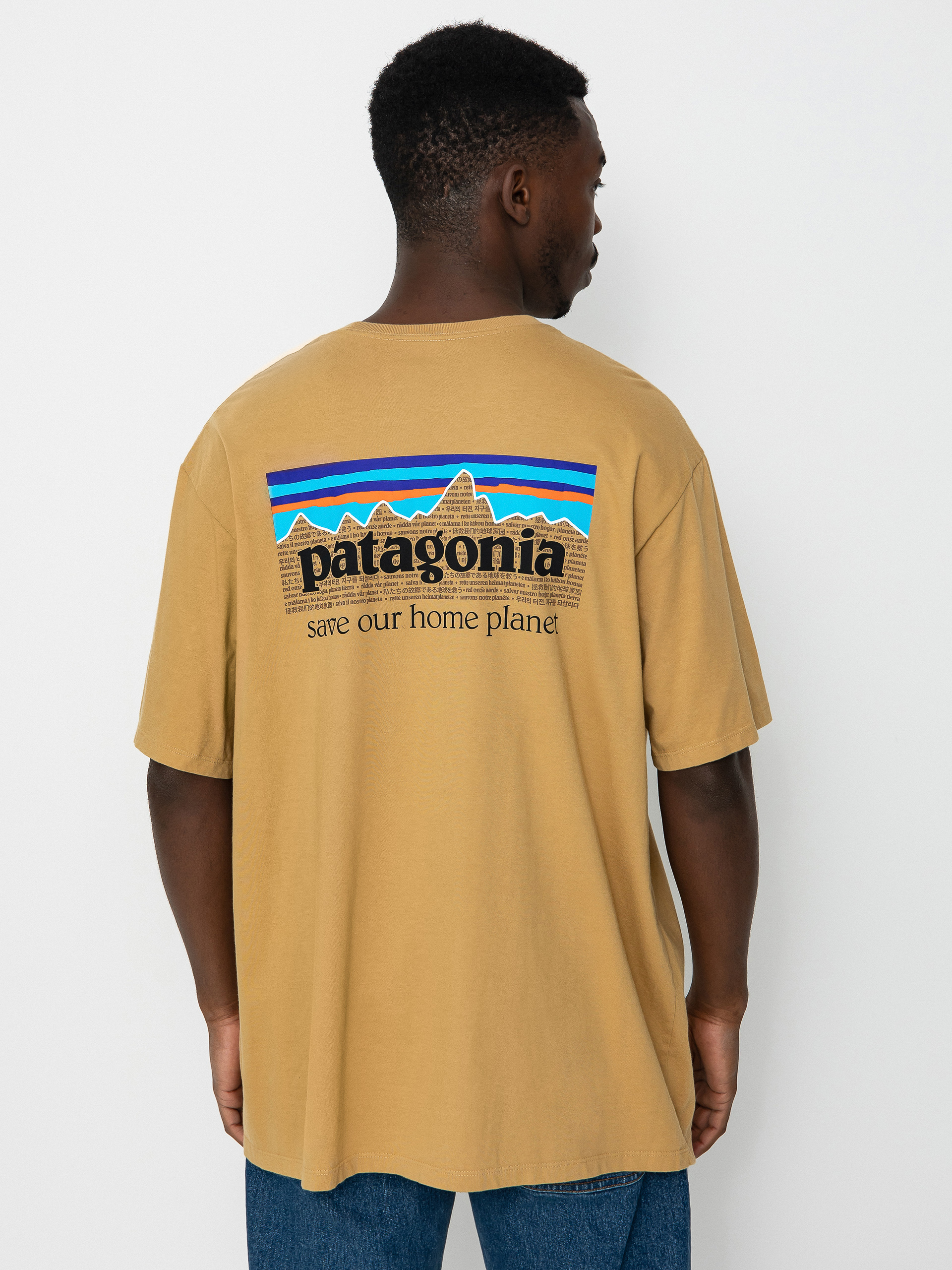 Patagonia P 6 Mission Organic Póló (grayling brown)