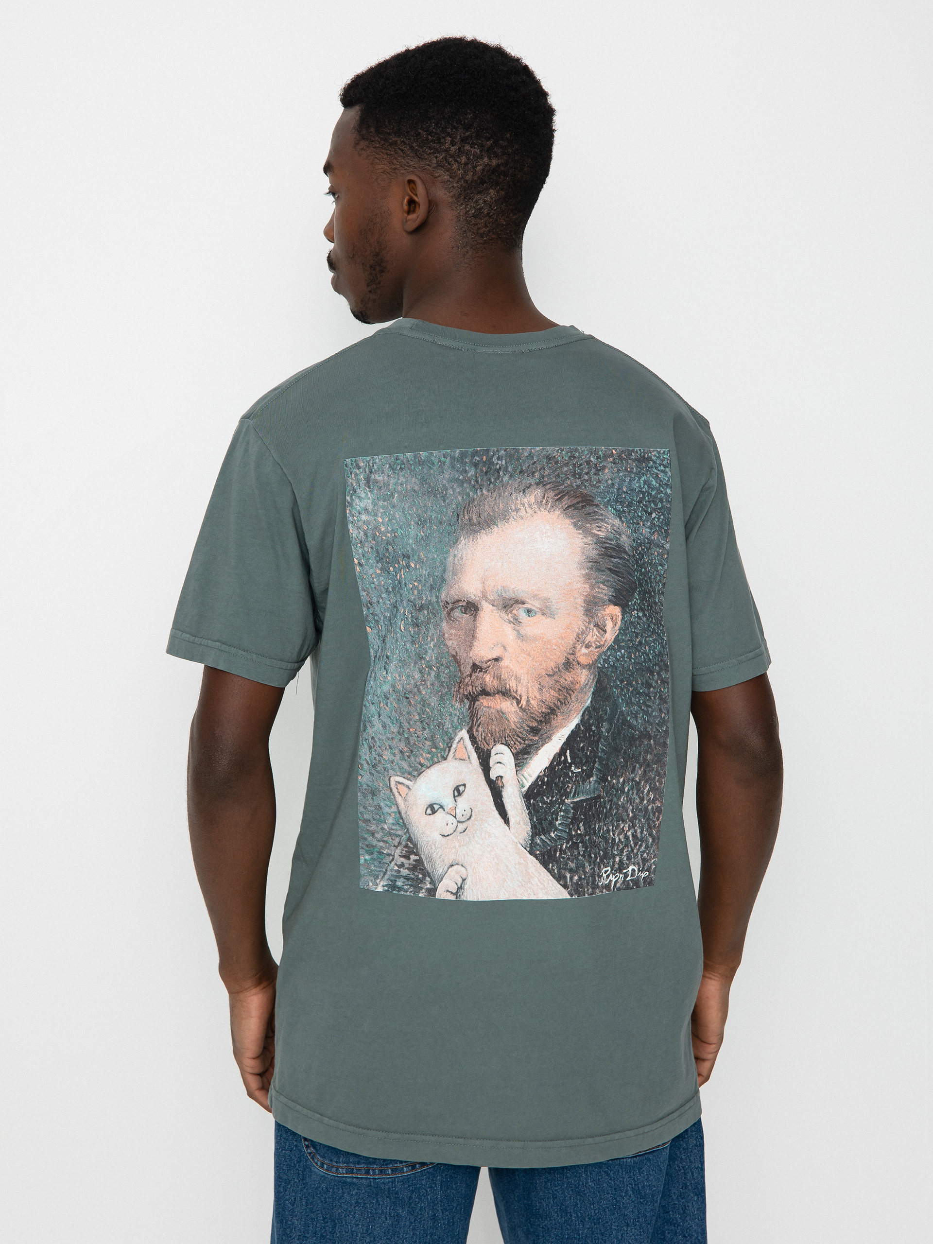 RipNDip Van Nermal Póló (charcoal)