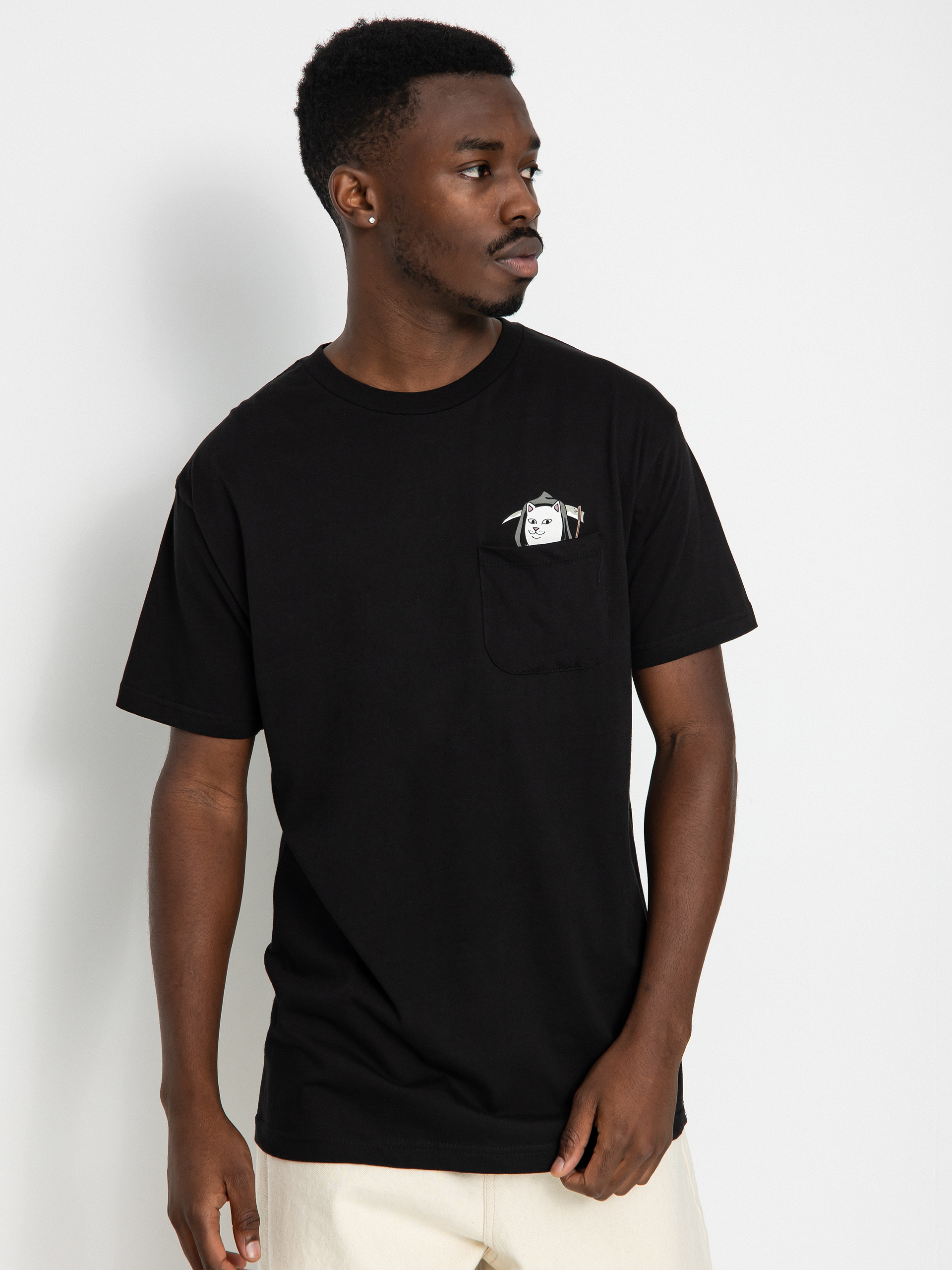 RipNDip Grim Nermer Pocket Póló (black)