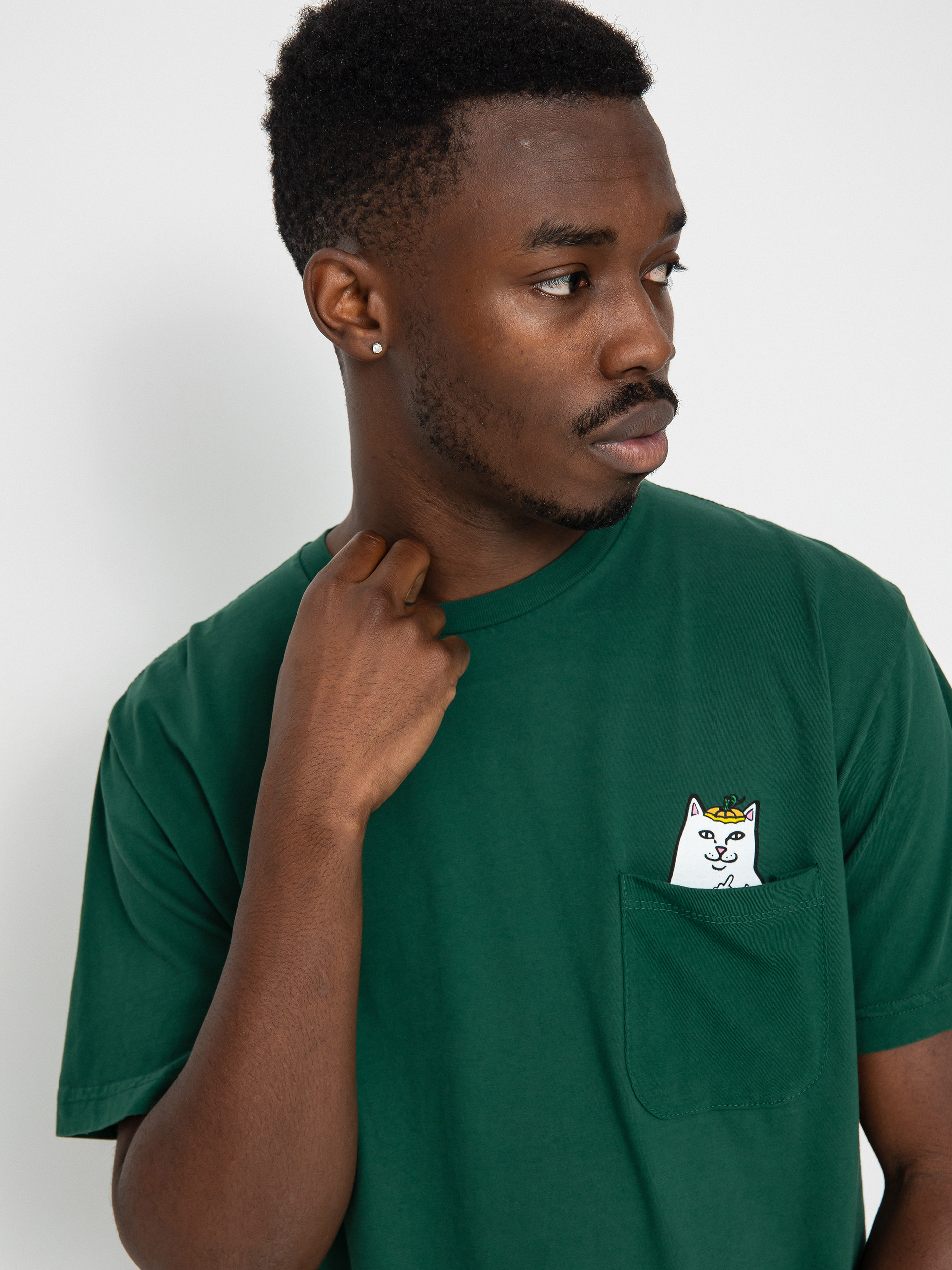 RipNDip Pumpkin Nerm Pocket Póló (hunter green)