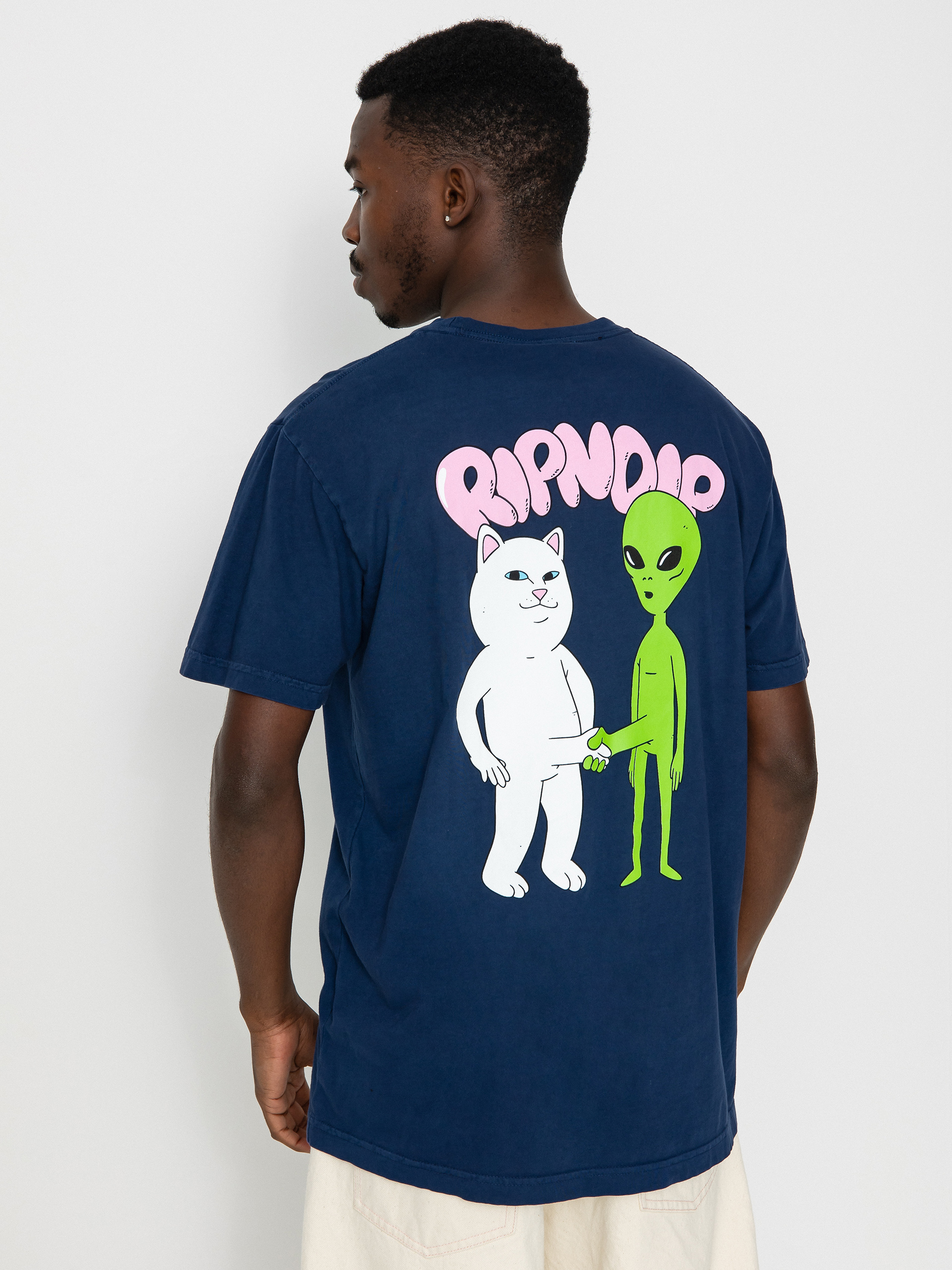 RipNDip Handshake Póló (navy)