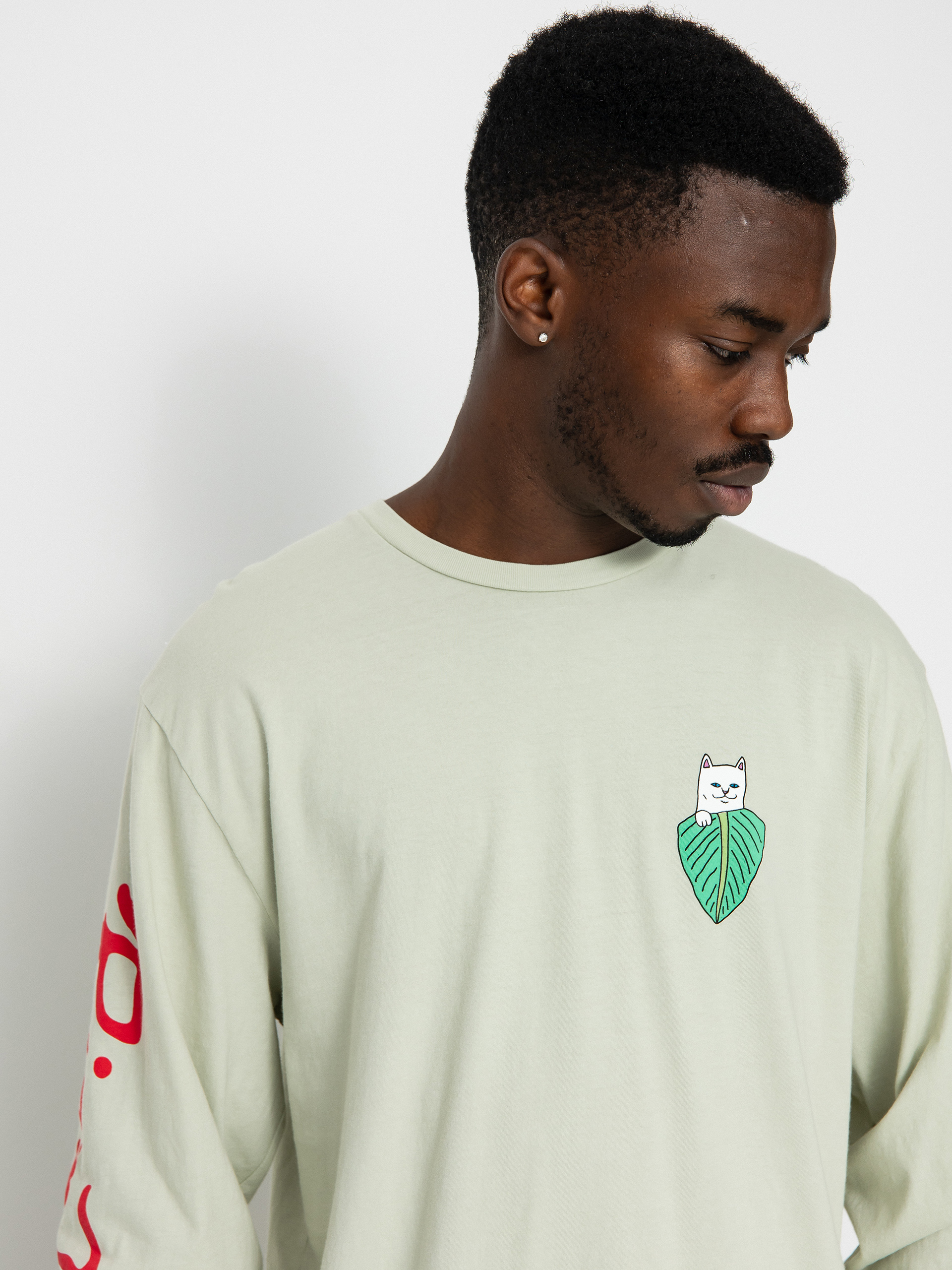 RipNDip Nermal Portrait Hosszú ujjú felső (sage)