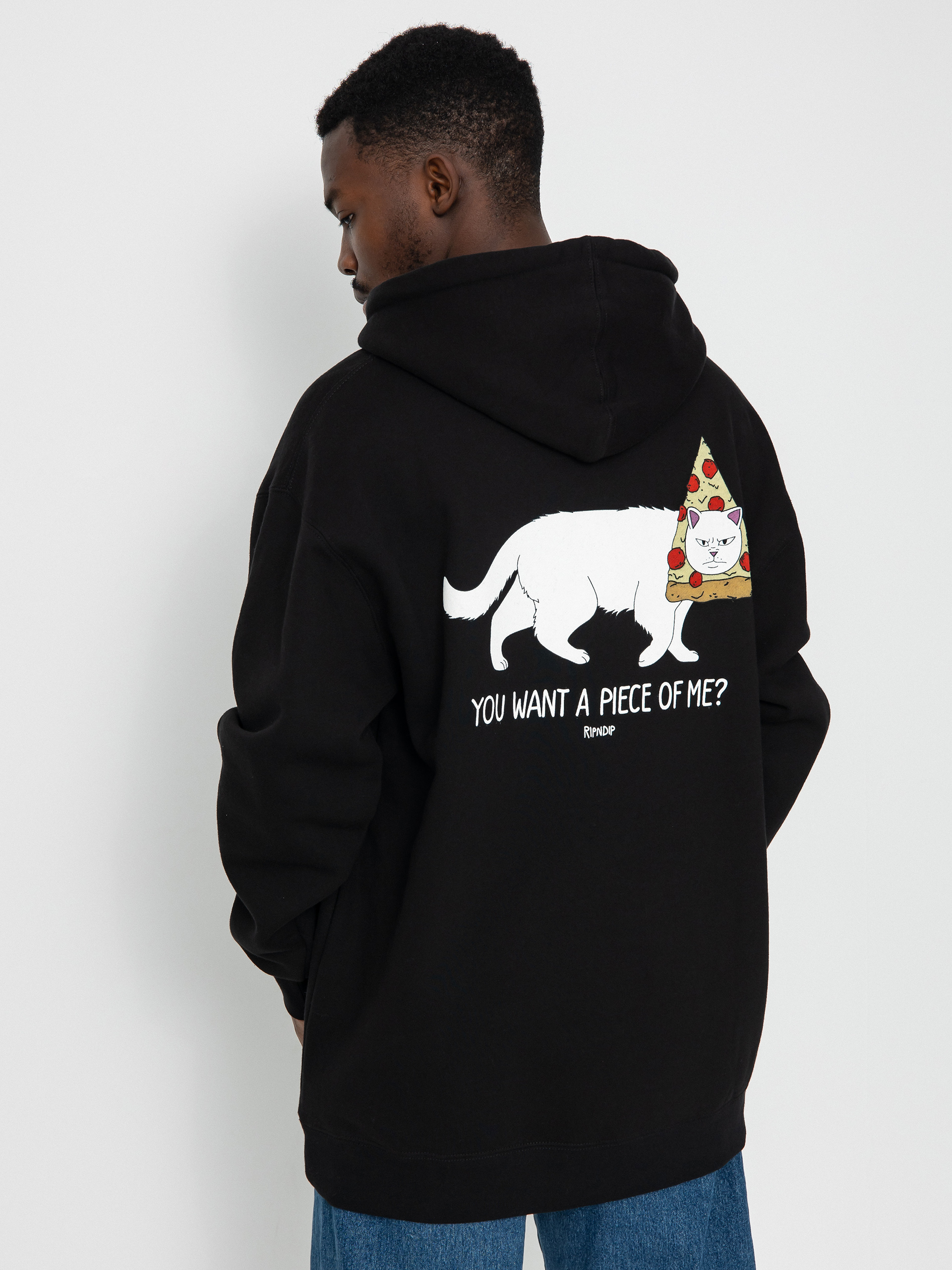 RipNDip Wanna Piece Of Me? HD Kapucnis pulóver (black)