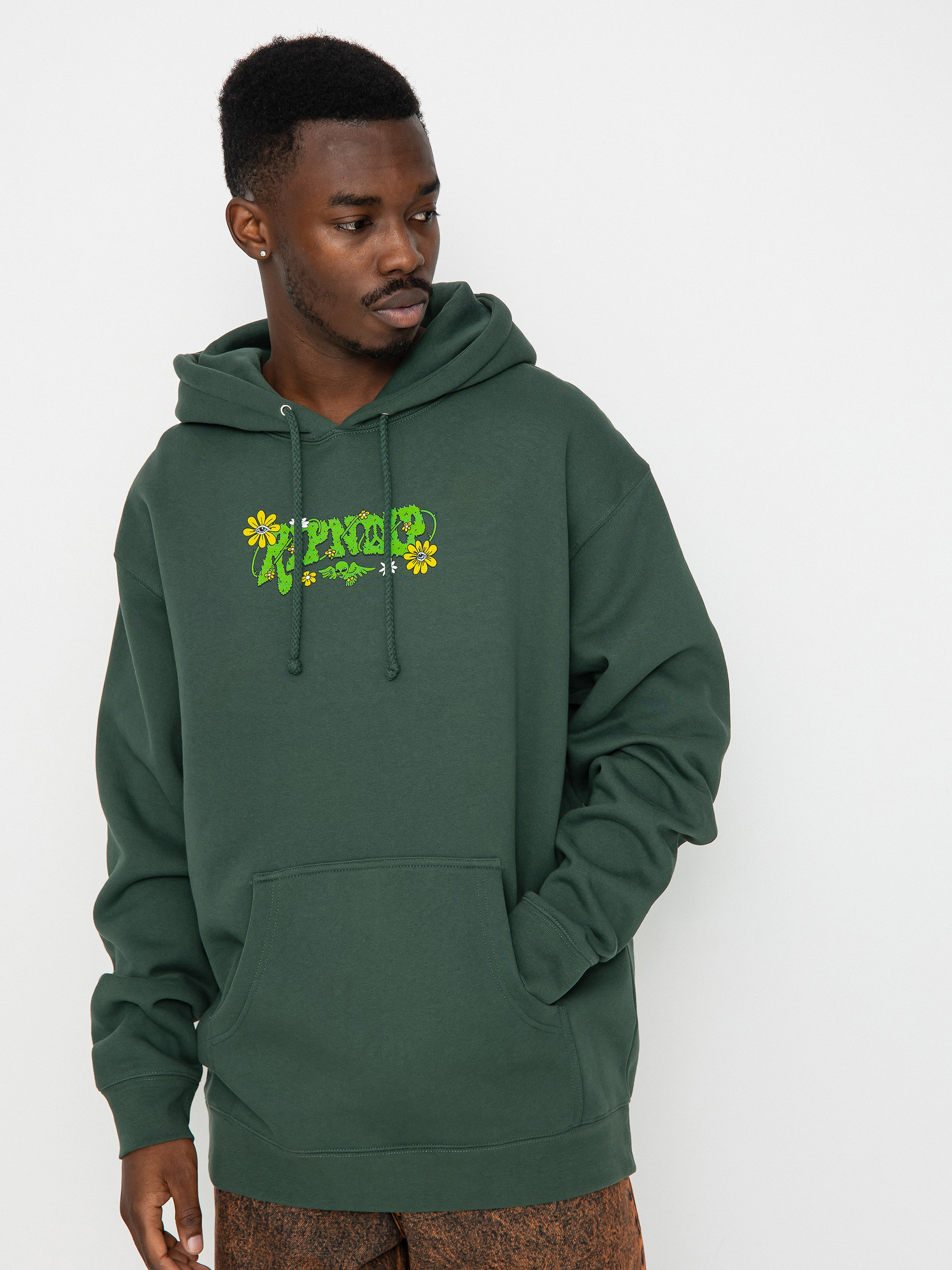 RipNDip Boho Nerm HD Kapucnis pulóver (alpine green)