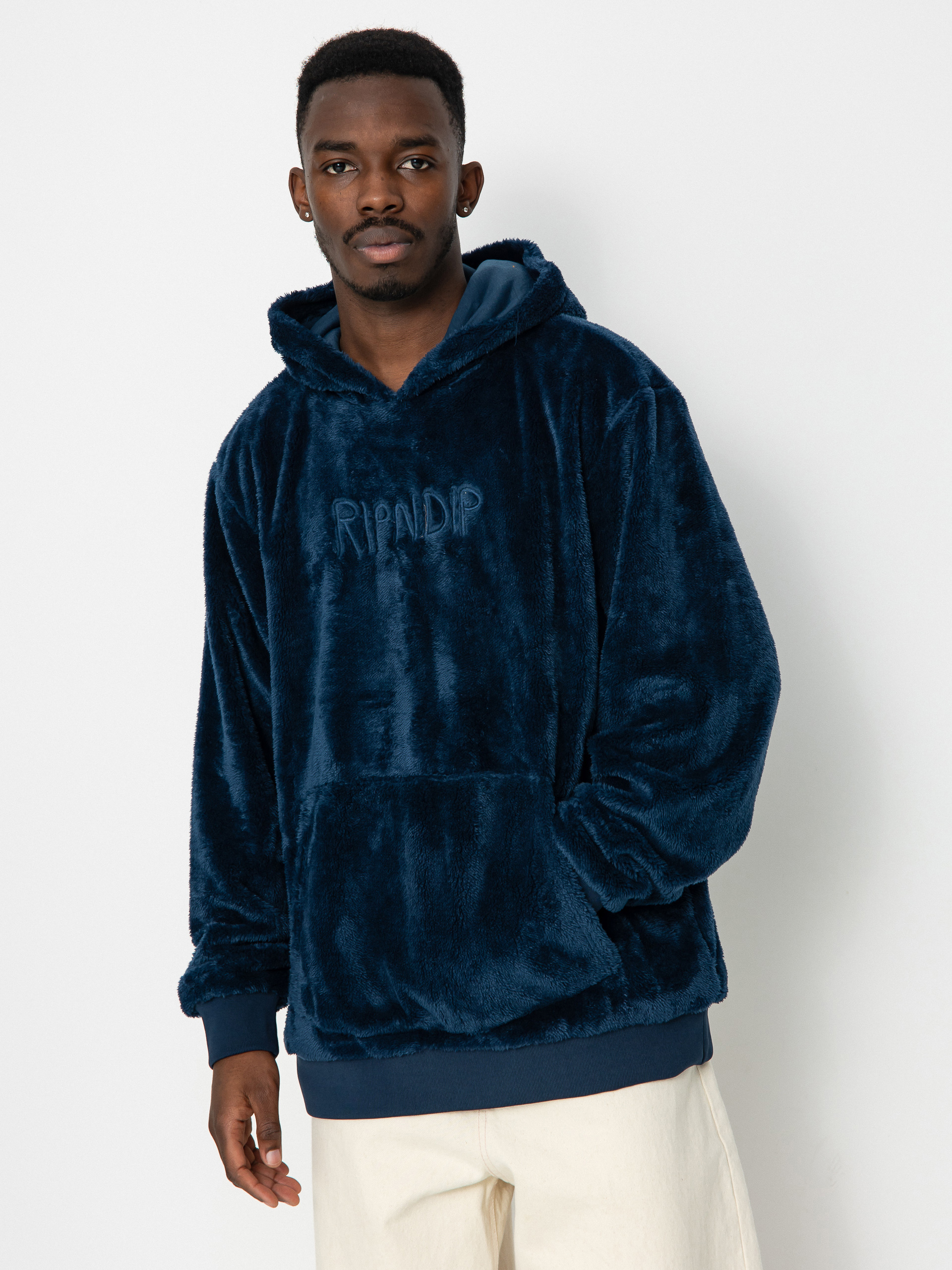 RipNDip OG Sherpa HD Kapucnis pulóver (navy)