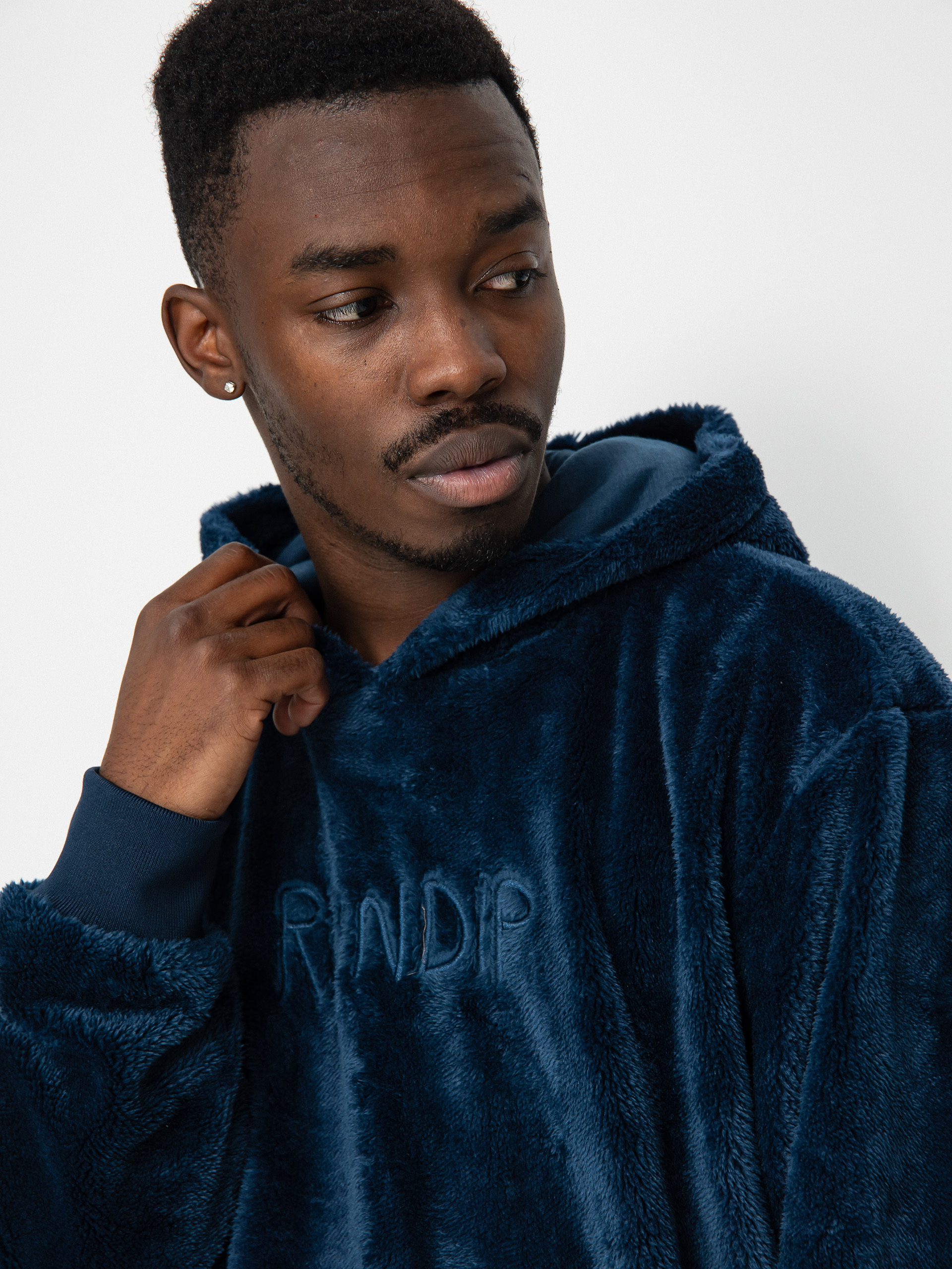 RipNDip OG Sherpa HD Kapucnis pulóver (navy)