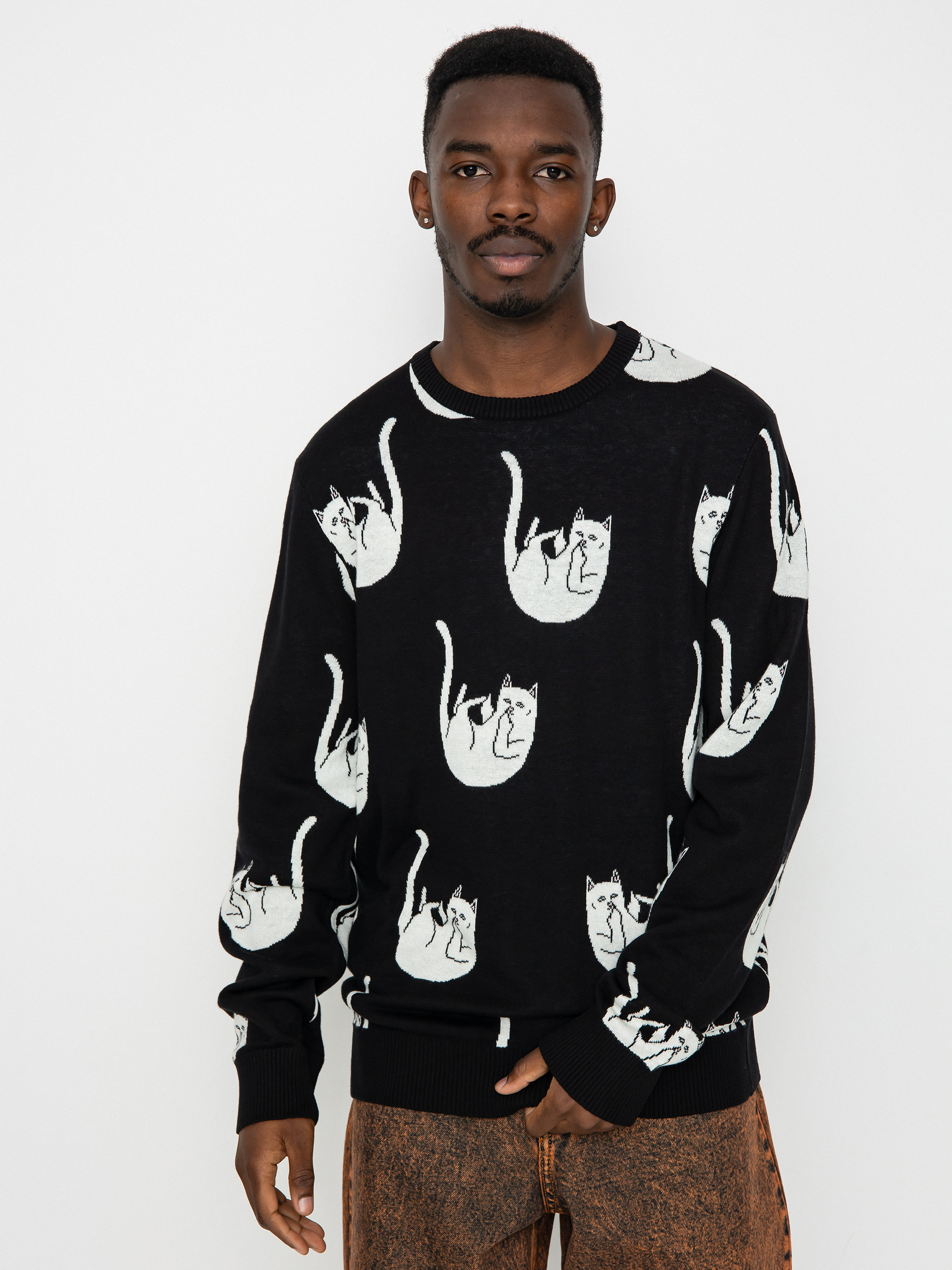 RipNDip Falling Nerm Pulóver (black)