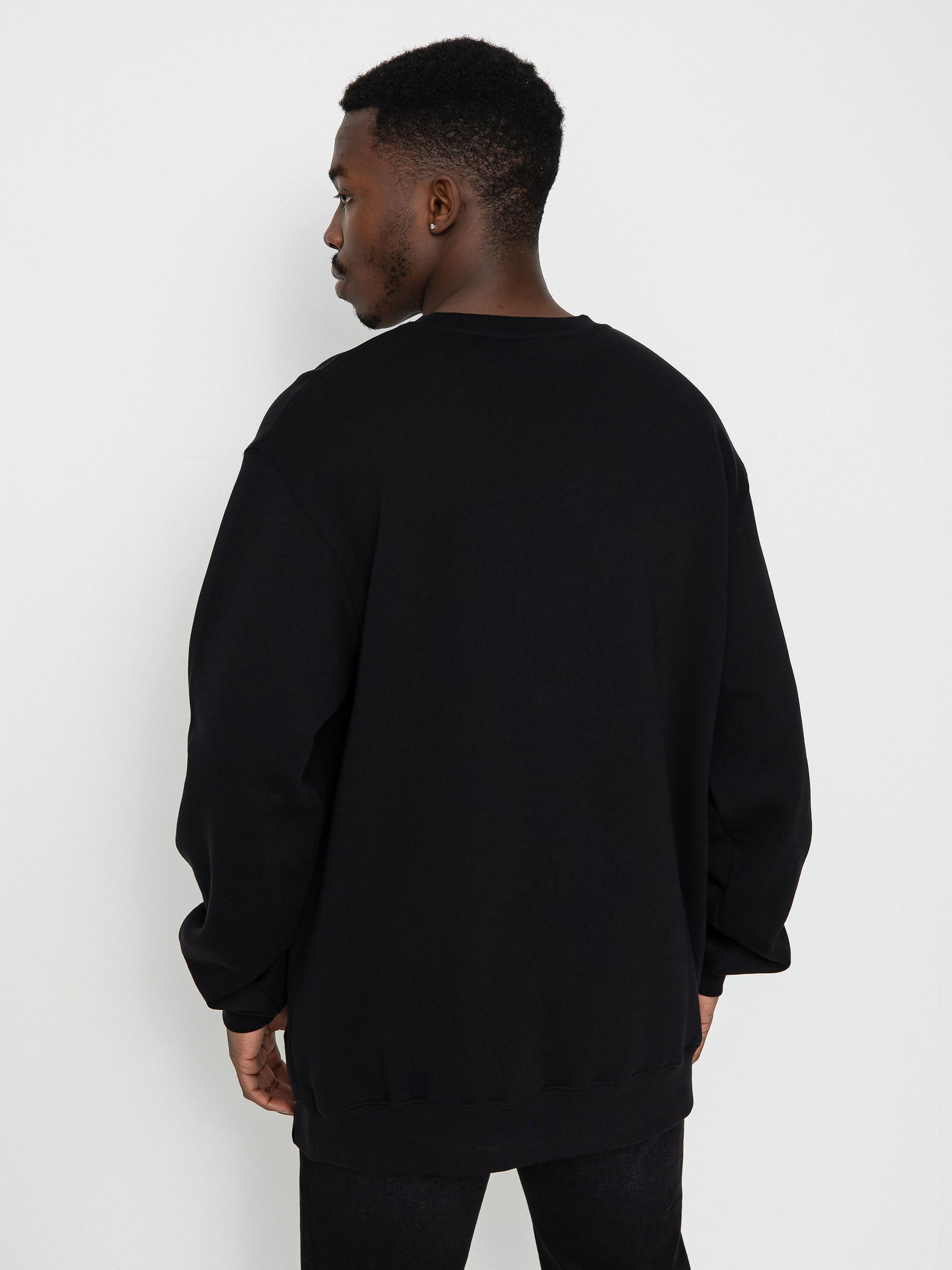 Iriedaily Smokey Emb Pulóver (black)