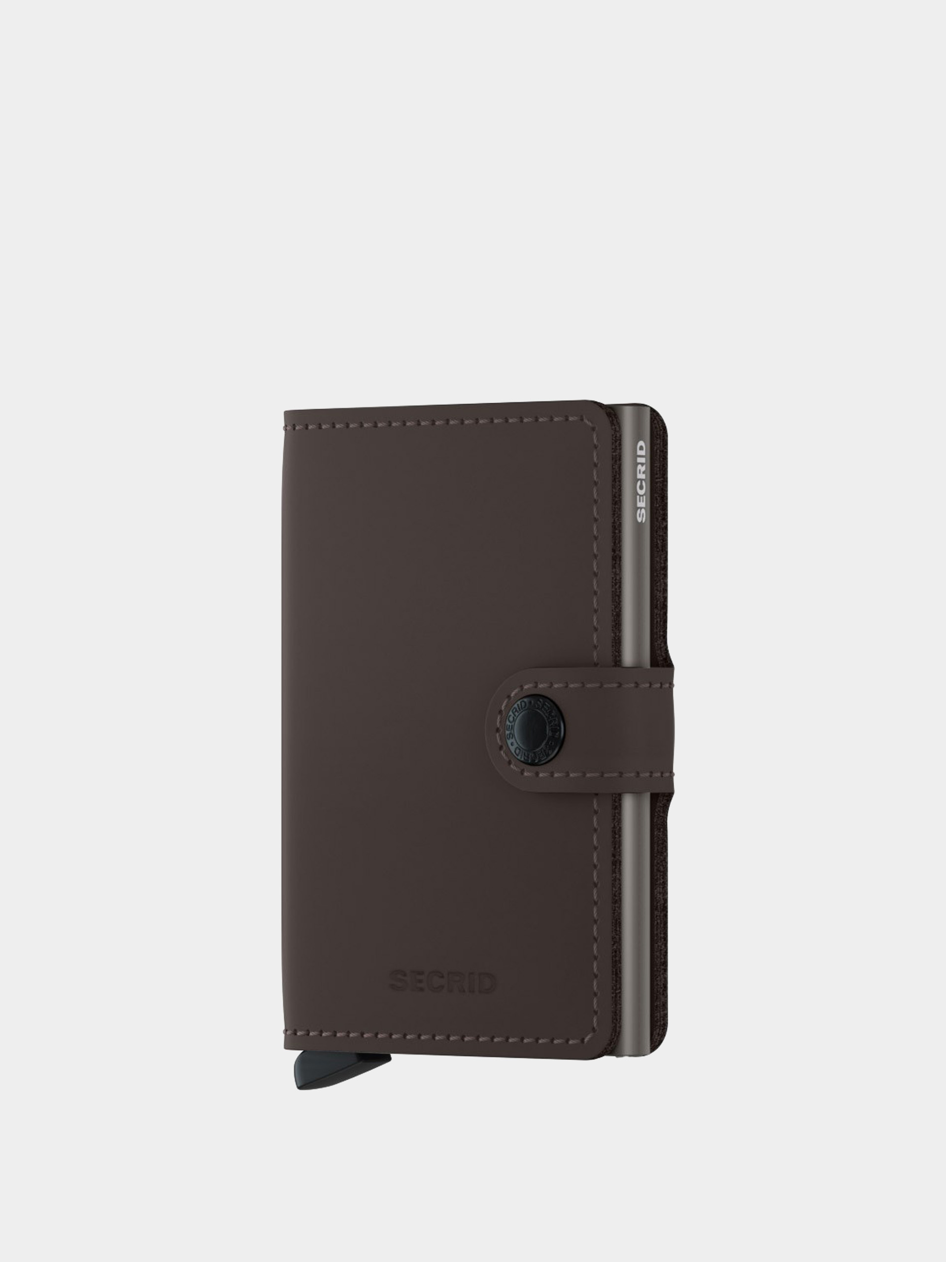 Secrid Miniwallet Pu00e9nztu00e1rca (matte truffle)