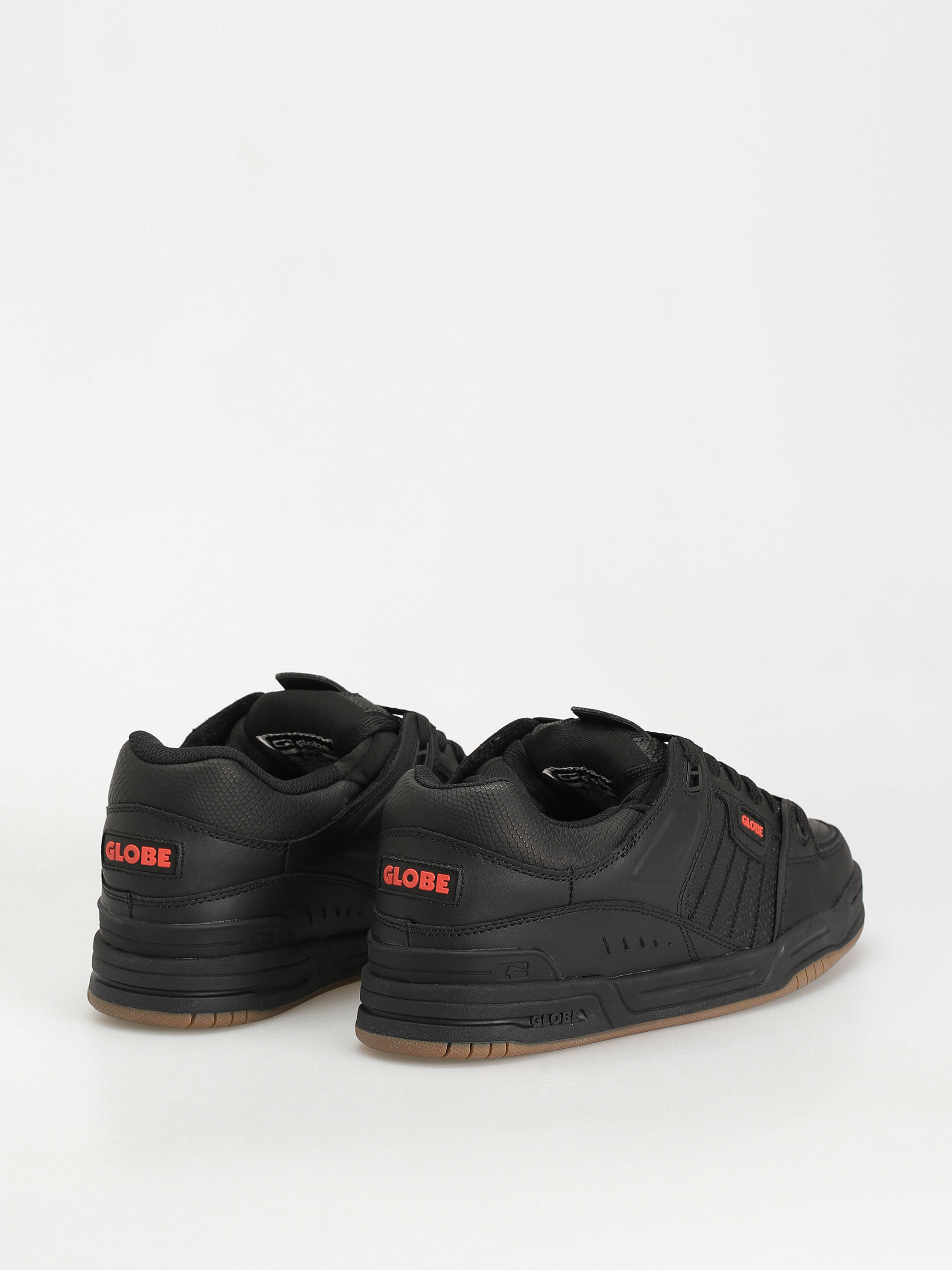 Globe Fusion Cipők (black/snake/red)