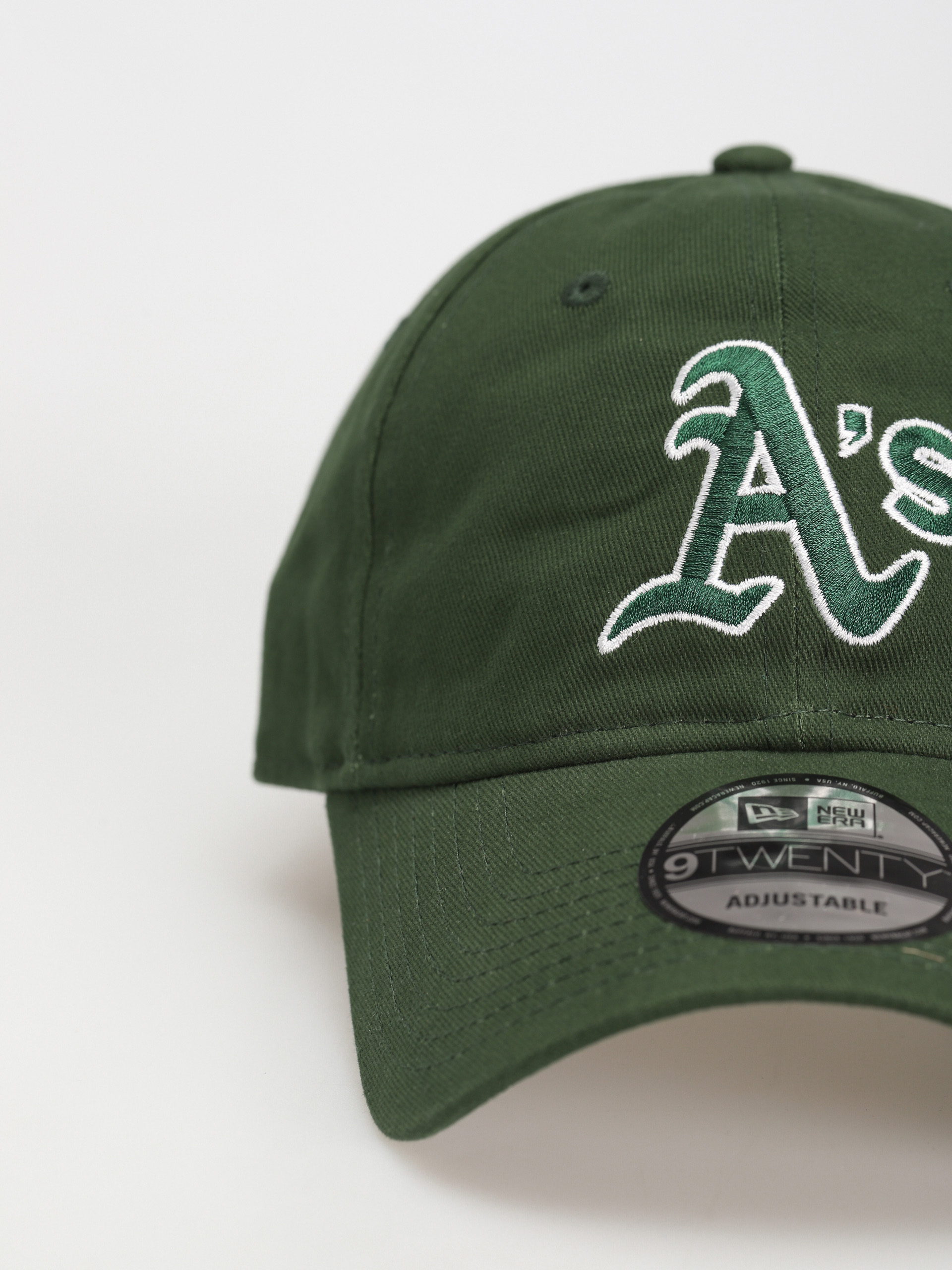 New Era Team Script 9Twenty Oakland Atheltics Baseball sapka (dark green)