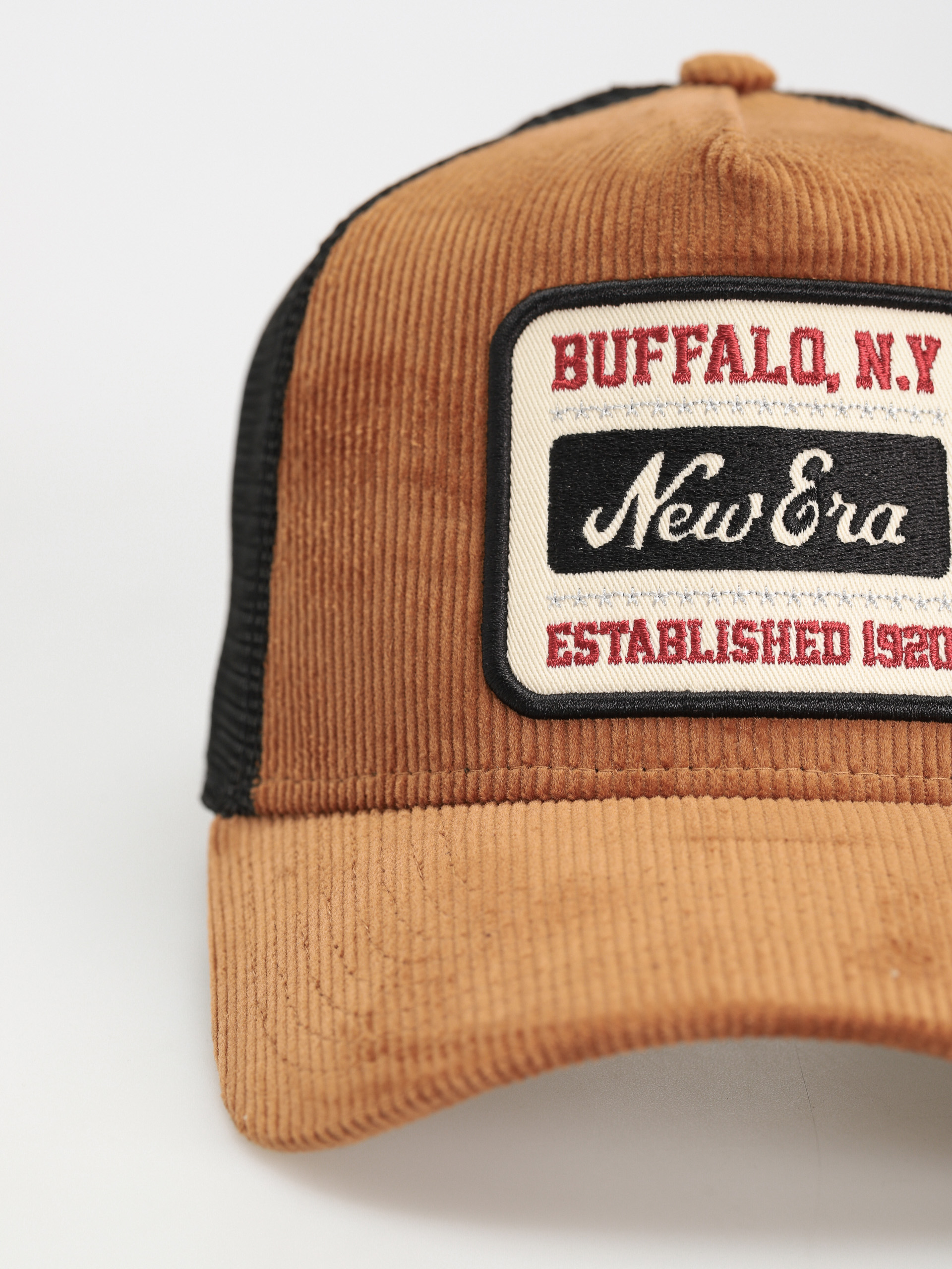New Era Cord Trucker Baseball sapka (brown/black)