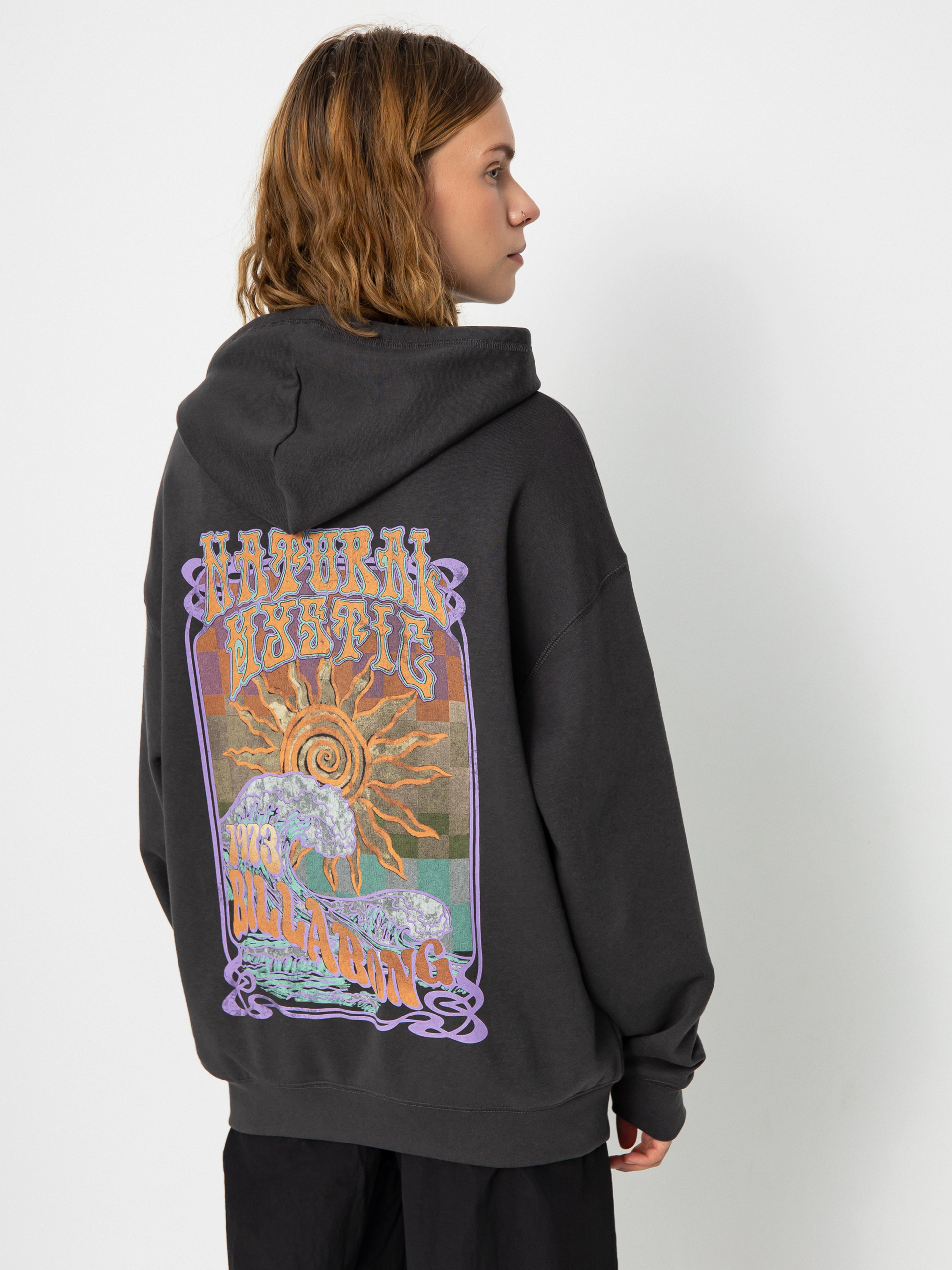 Billabong Mexicali HD Kapucnis pulóver Wmn (off black)