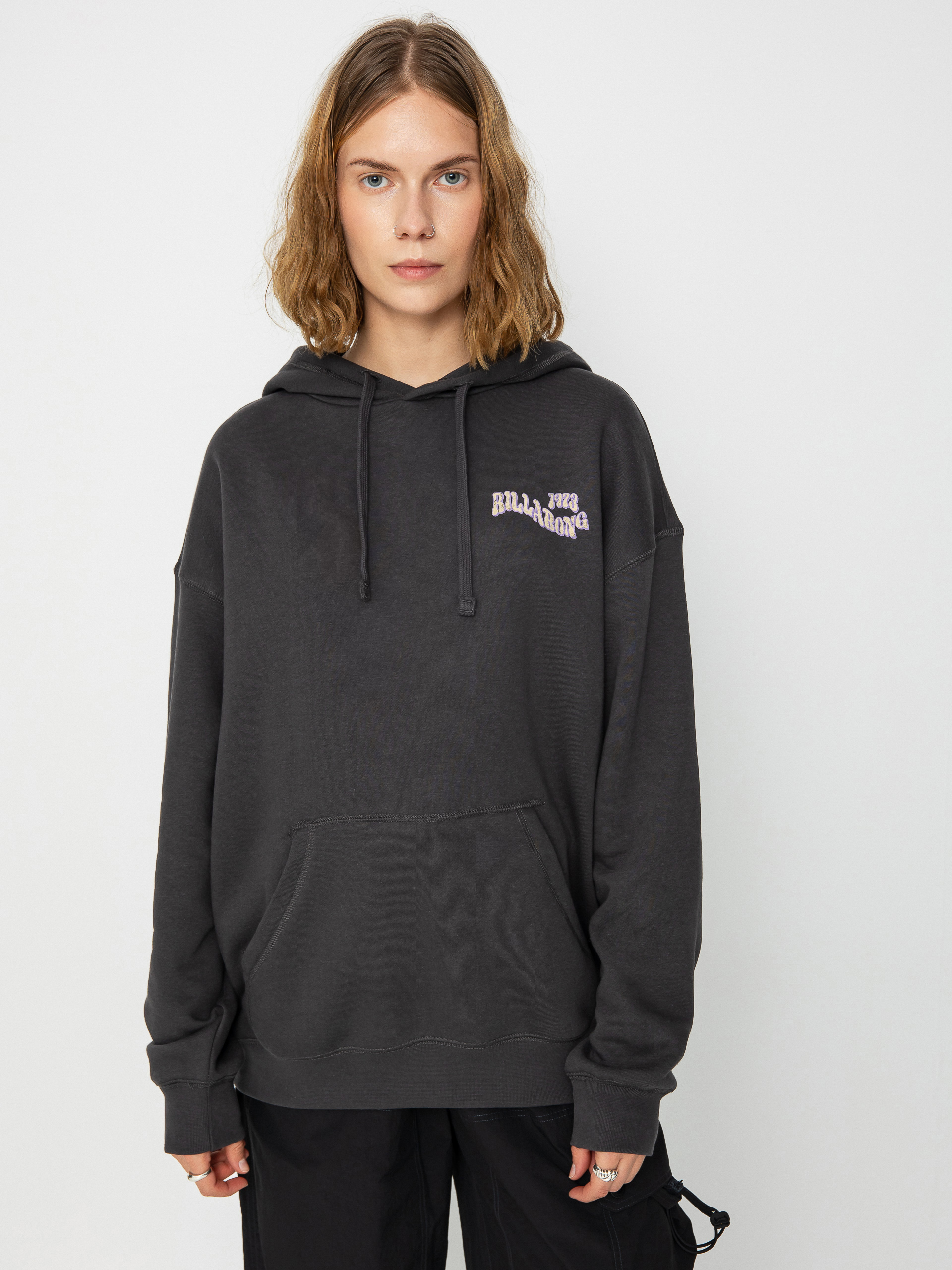 Billabong Mexicali HD Kapucnis pulóver Wmn (off black)