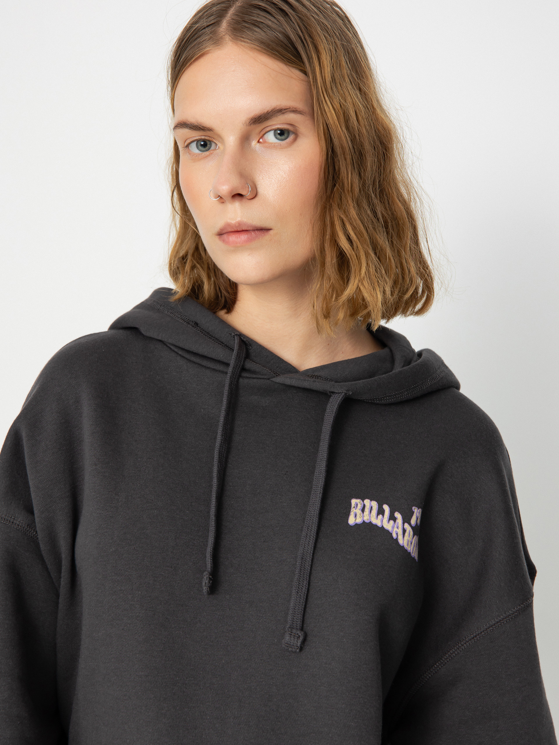 Billabong Mexicali HD Kapucnis pulóver Wmn (off black)