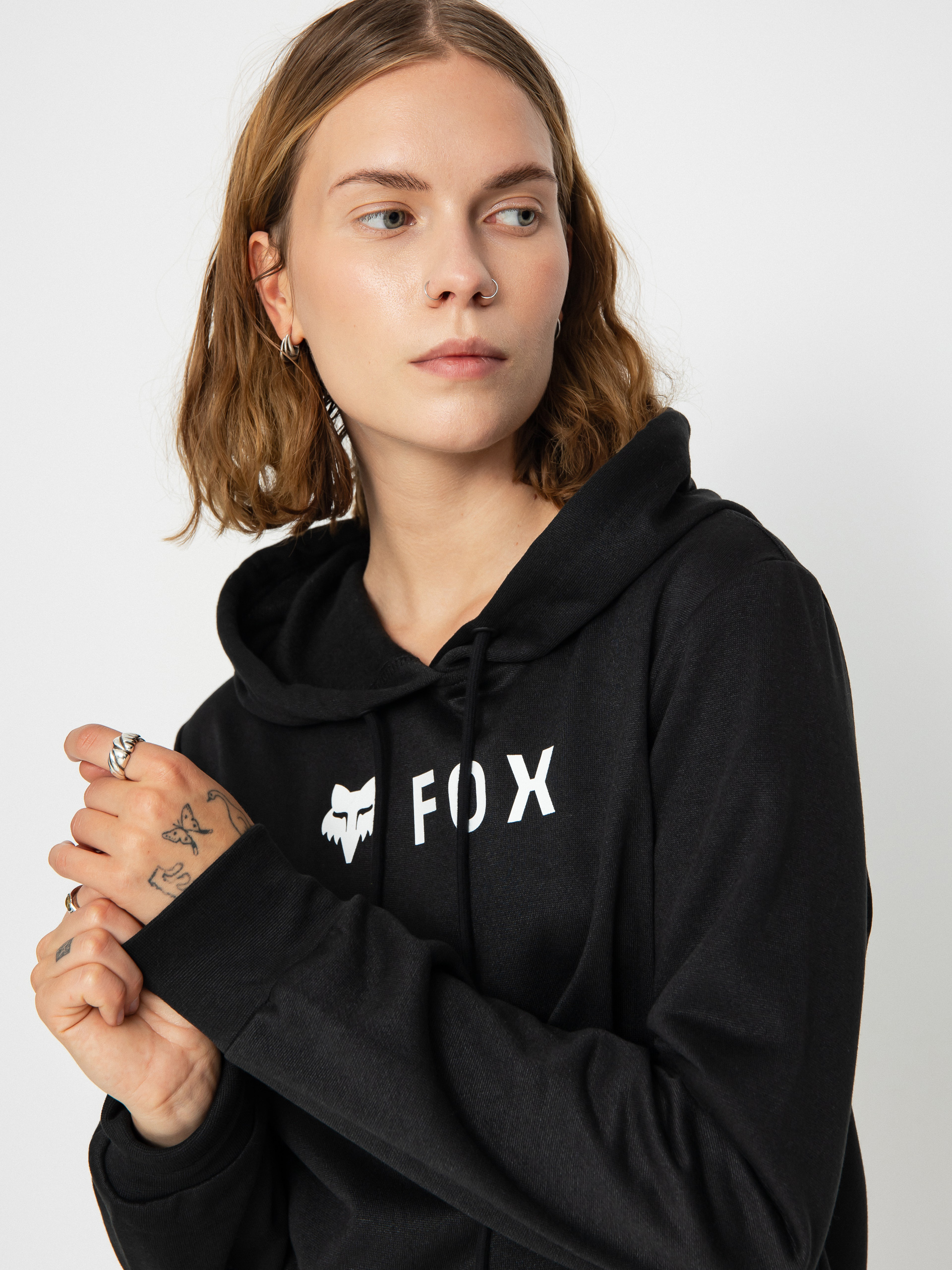 Fox Absolute HD Kapucnis pulóver Wmn (black)