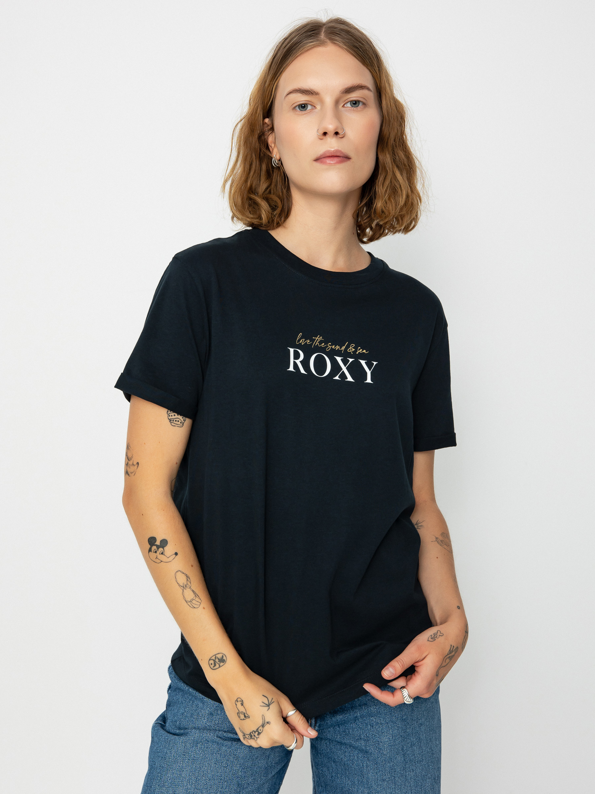 Roxy Noon Ocean póló Wmn (anthracite)