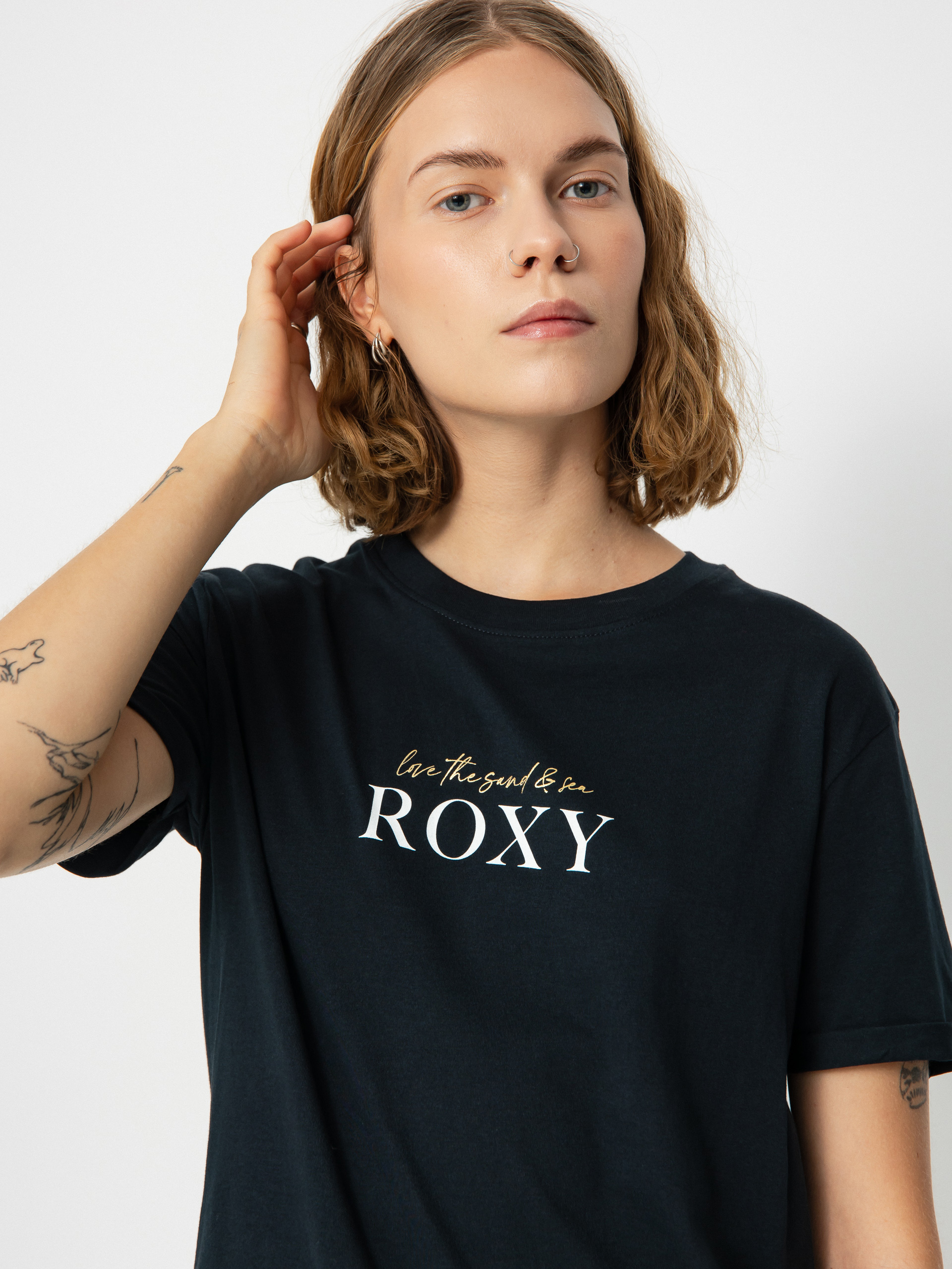 Roxy Noon Ocean póló Wmn (anthracite)