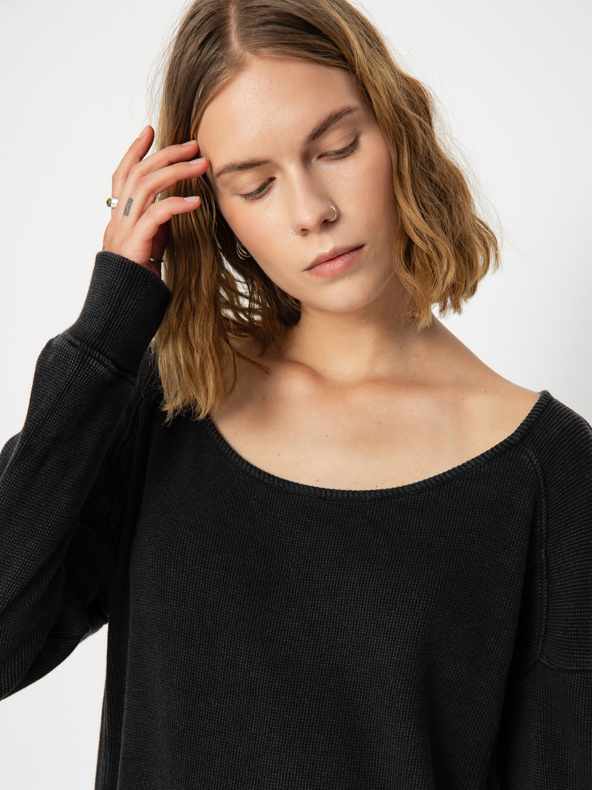 Roxy Boho Mind Hosszú ujjú felső Wmn (anthracite)