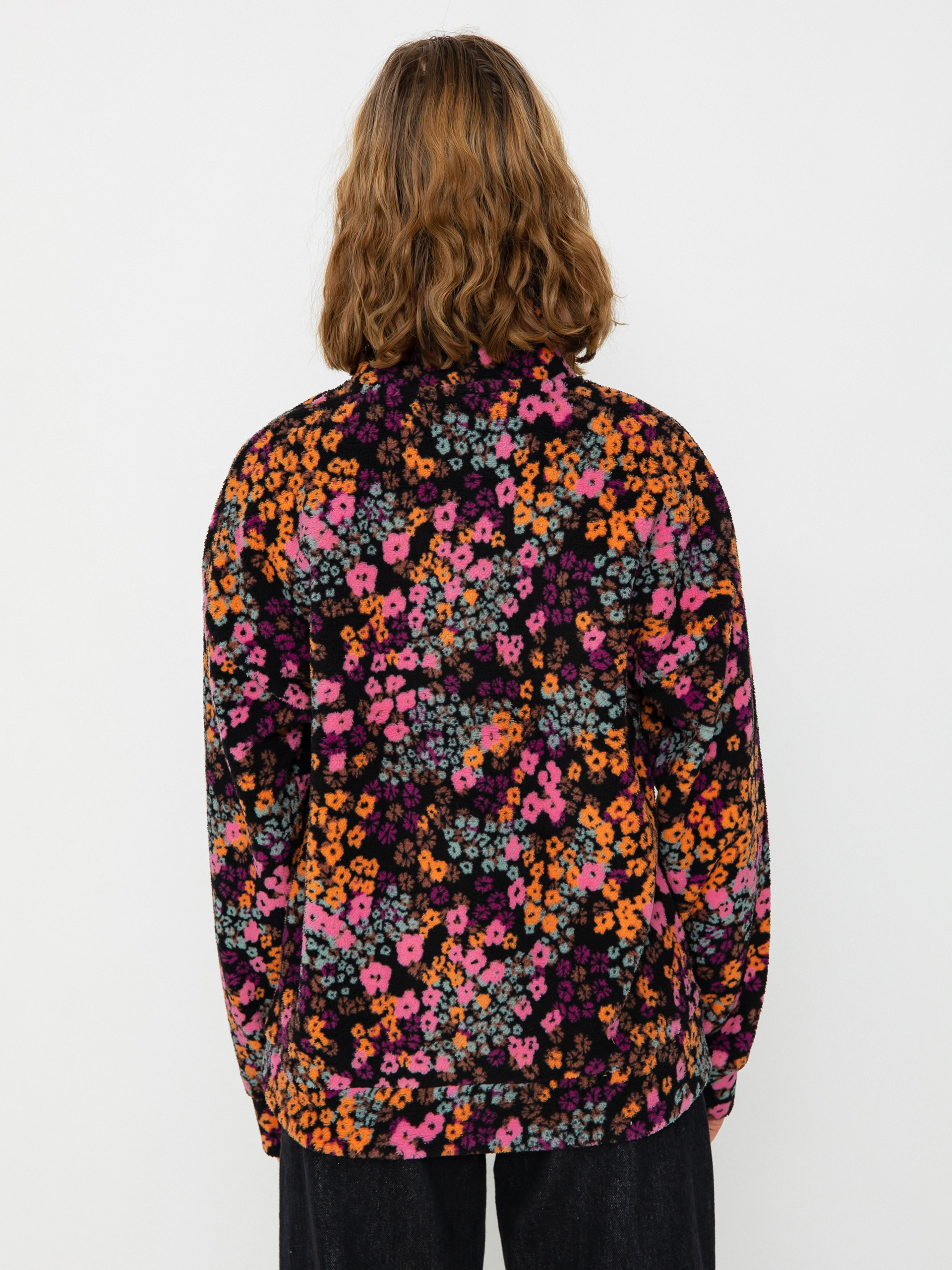 Női Roxy Live Out Loud Polár pulóver (anthracite floral da)