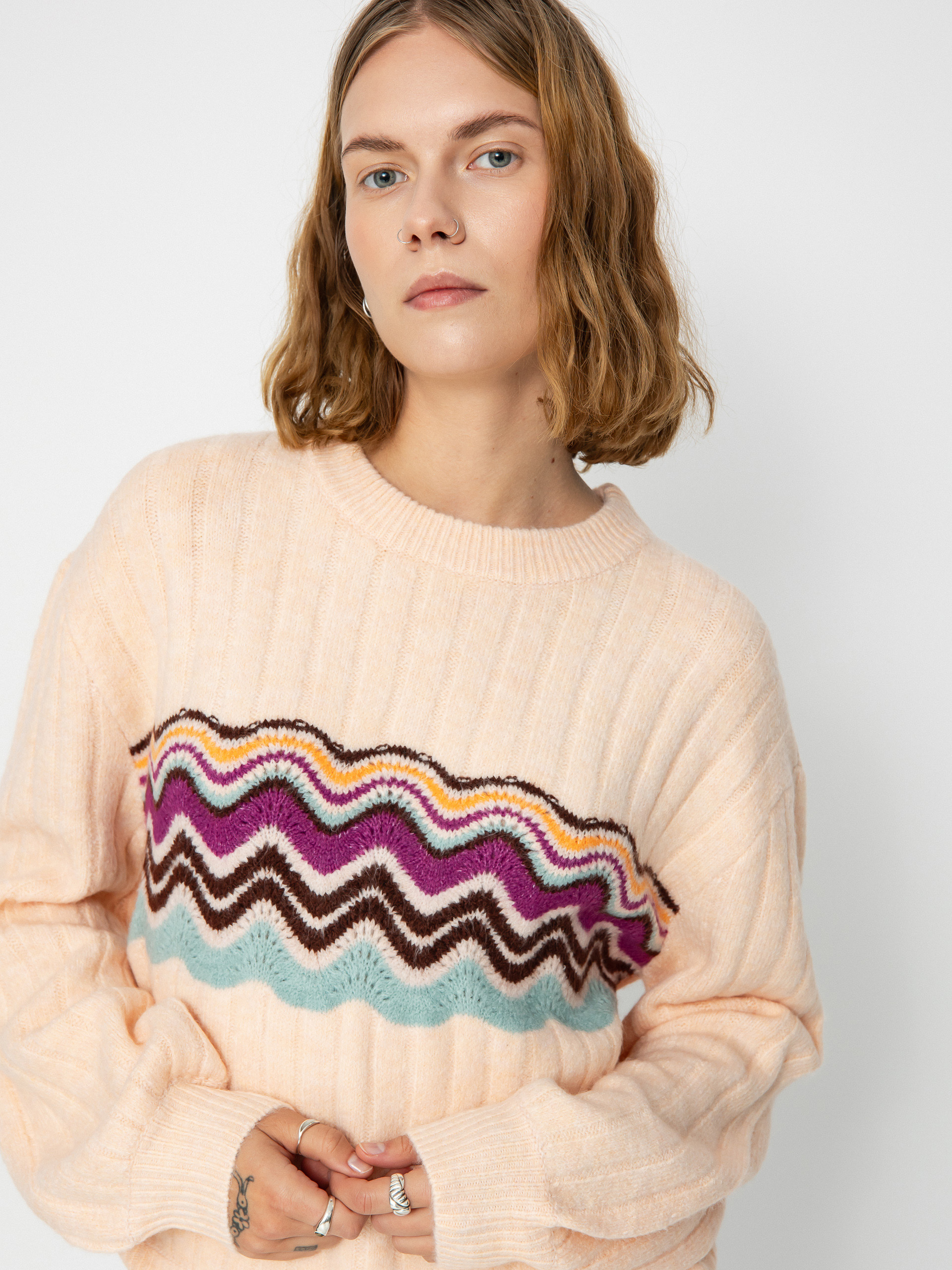 Roxy Pop Again Pulóver Wmn (pale dogwood)